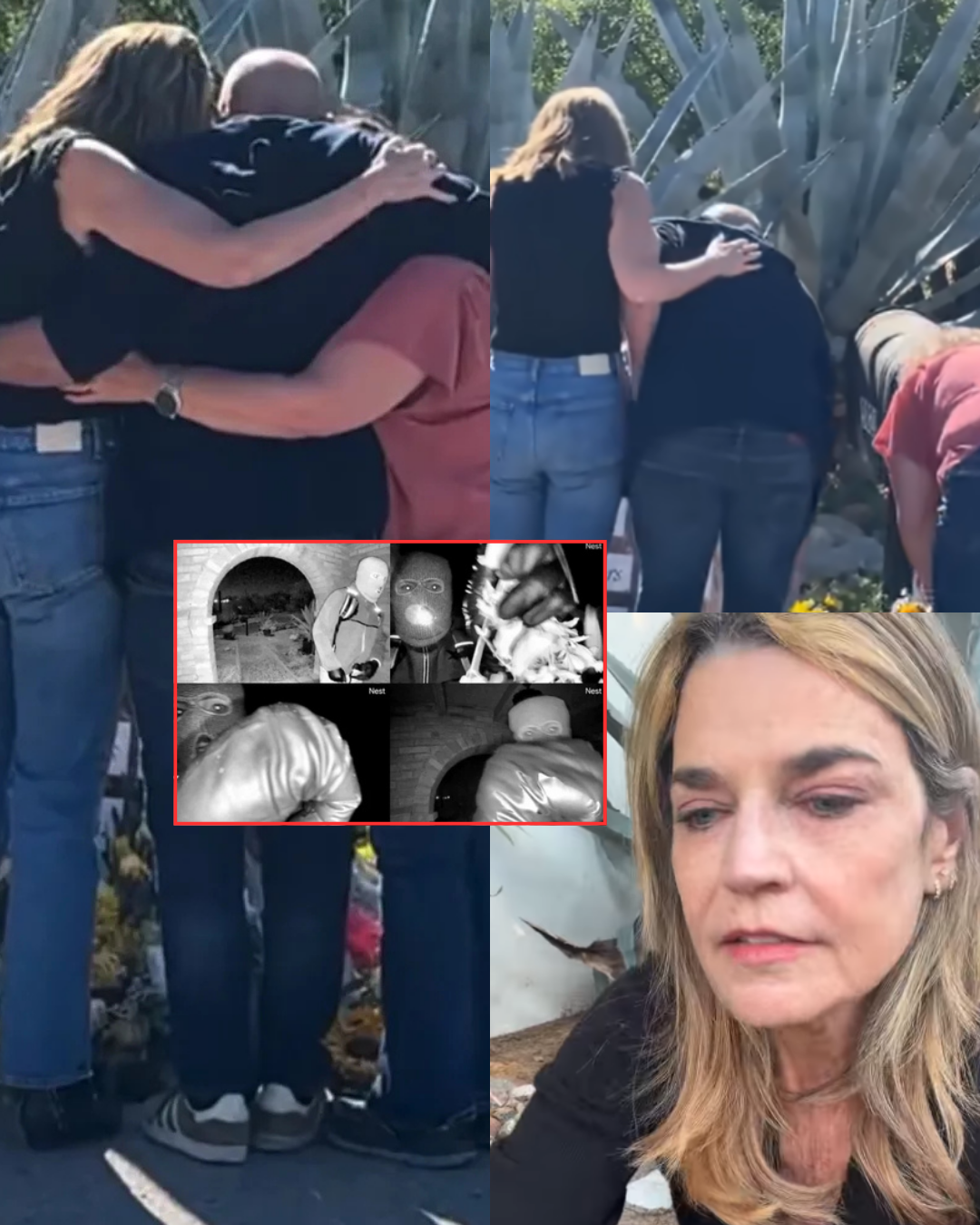 Emotional Return: In tears, Savannah Guthrie goes back to her mother’s home alongside family members after Nancy was found in a lake close to the house under disturbing circumstances