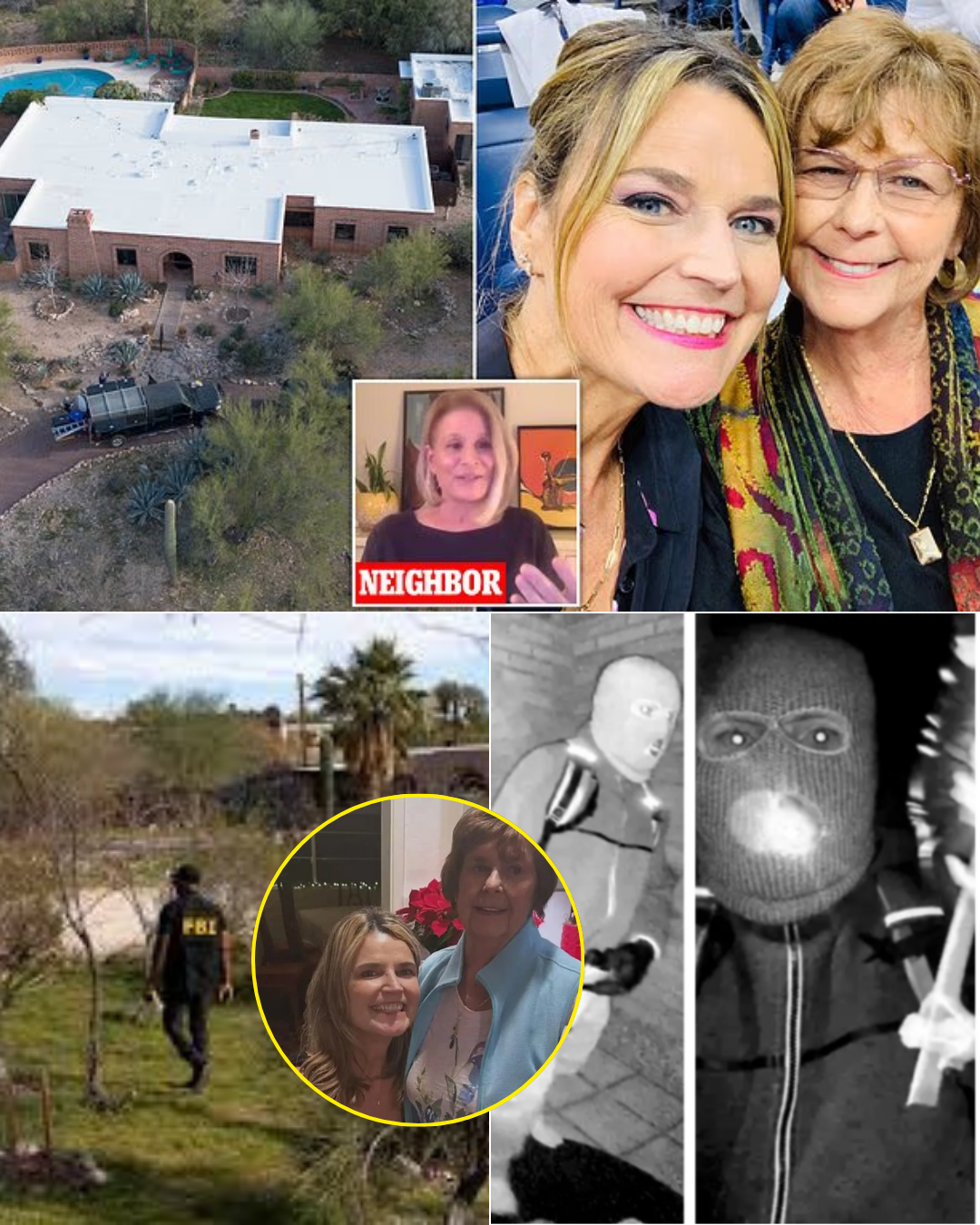 SUSPICIOUS SIGHTING: A neighbor of Nancy Guthrie spotted a suspicious man walking toward her house