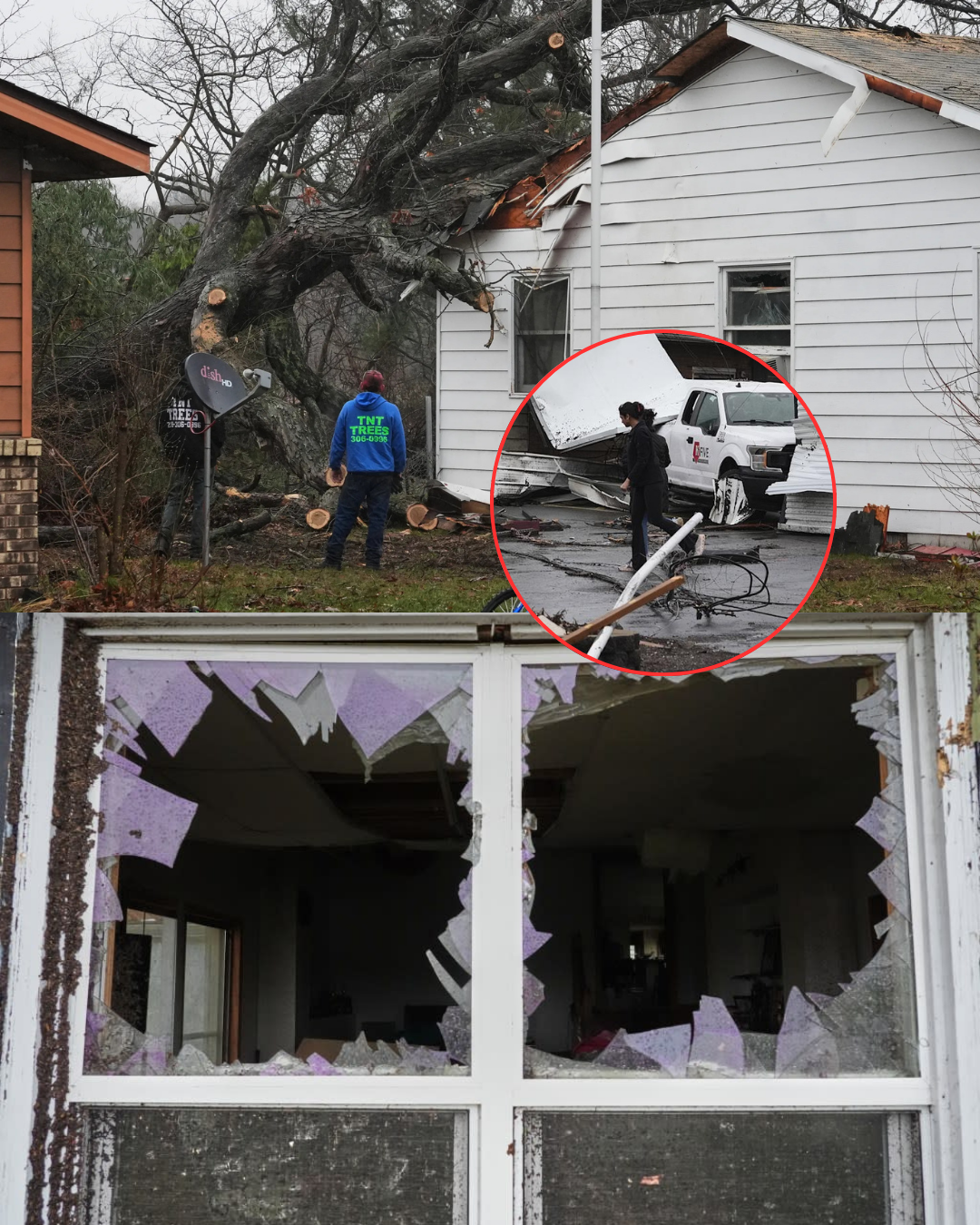 “Mom, please save us!” — the last desperate screams of a couple who d!ed as the storm tore through their home are heartbreaking