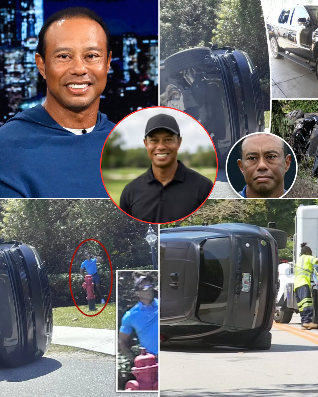 BREAKING: Bizarre behavior by Tiger Woods after the Florida r0llover crash comes under scrut!ny as the victim releases a close-up video