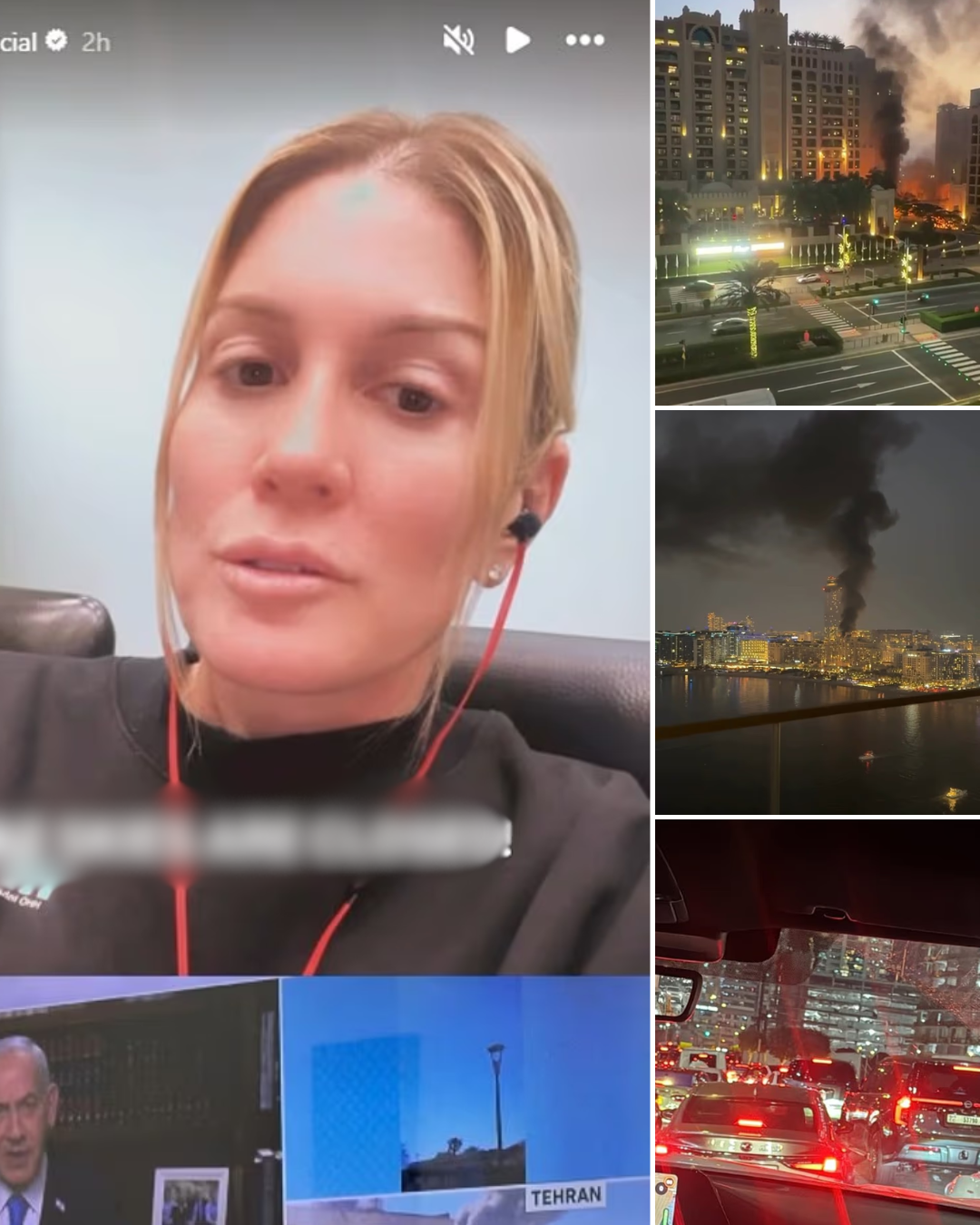 H0rror Moment: Socialite Hofit Golan, in Extreme Panic, Recalls the ‘T3rrifying’ Moment She Witnessed !ran’s A11acks in Dubai