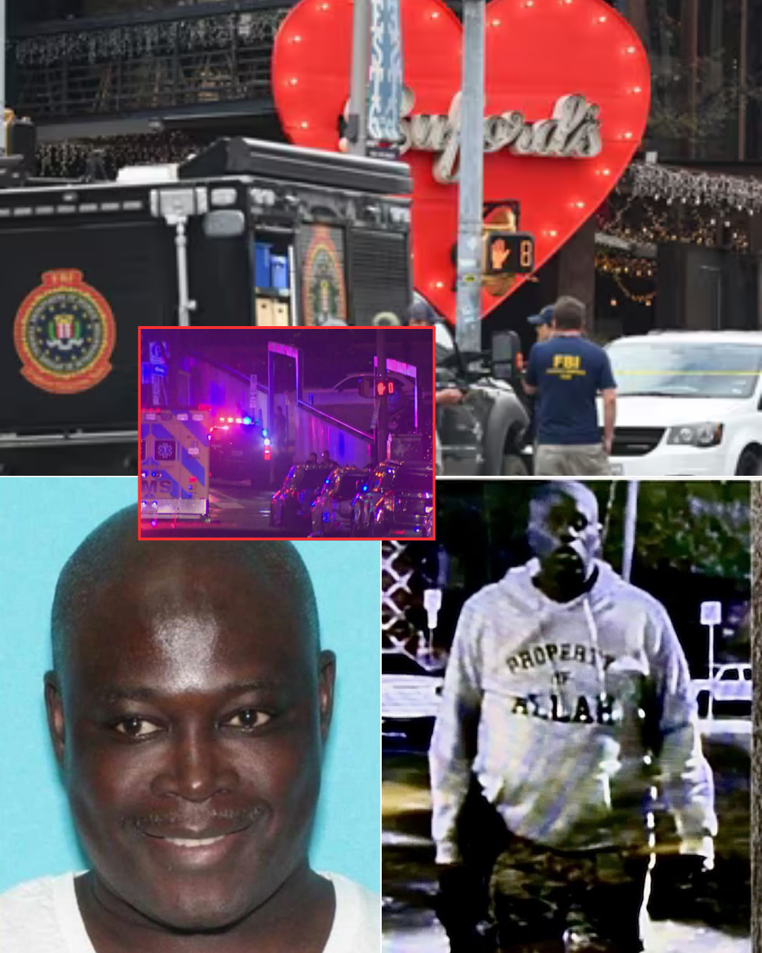 CHILLING FOOTAGE: A neighbor’s security camera reportedly shows Ndiaga Diagne acting suspiciously just 10 minutes before the ma5s sh00ting at an Austin bar