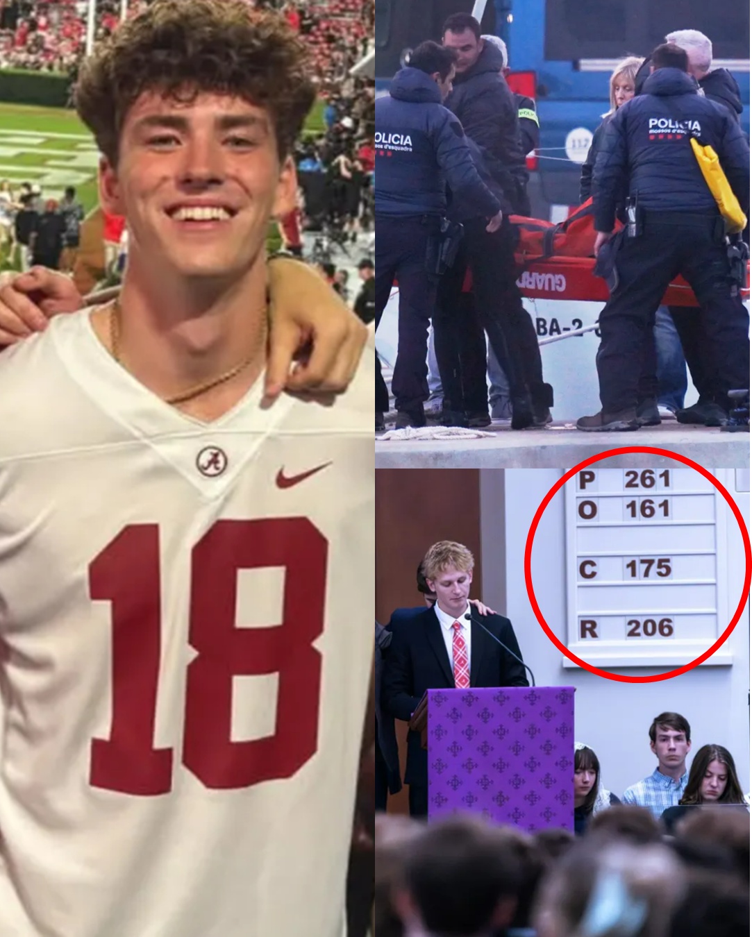 Autopsy results and CCTV footage have determined the cause of death of the University of Alabama student