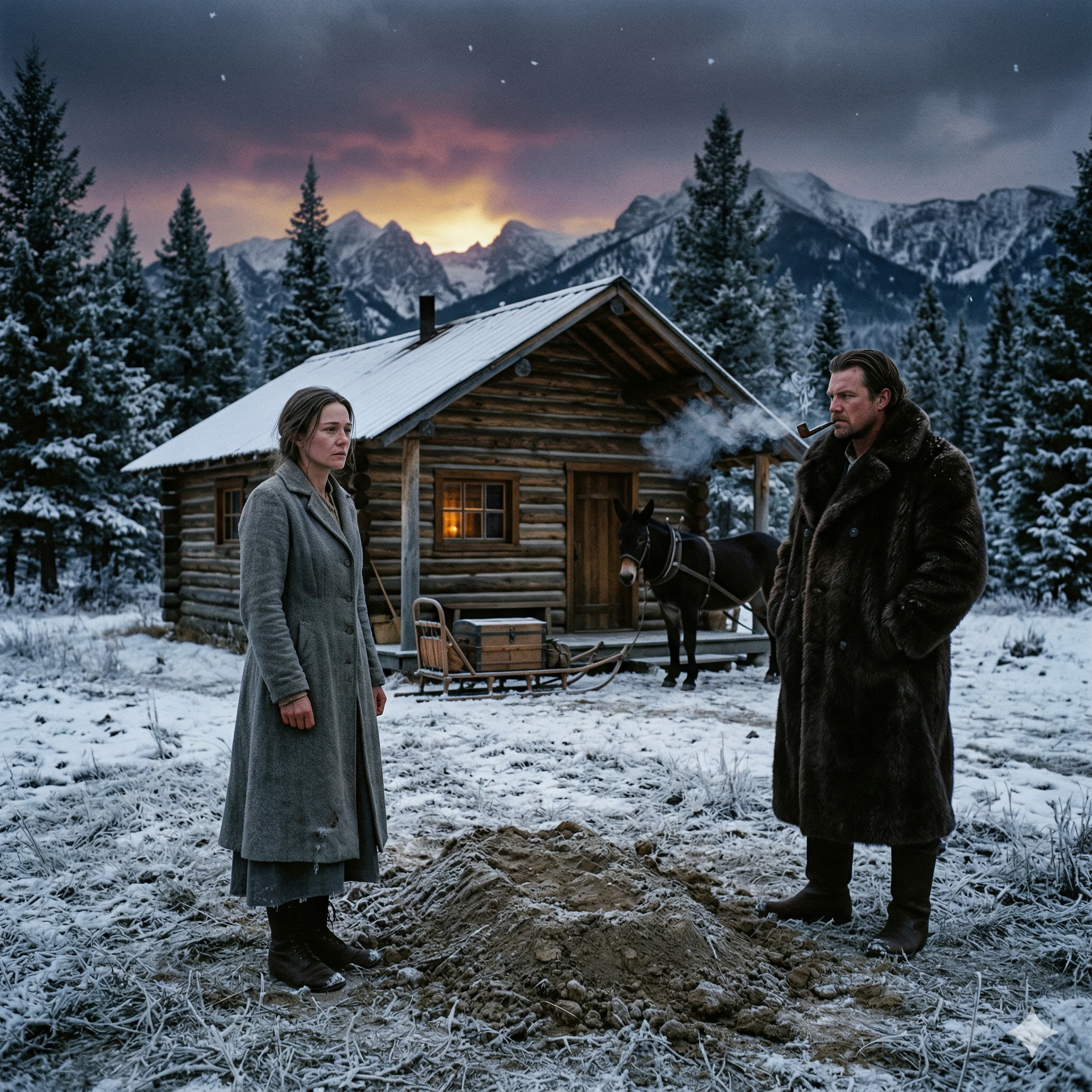 My greedy brother-in-law kicked me out of our cabin 3 days after my husband’s funeral, claiming ‘the land only belongs to blood.’ I let the deadliest blizzard in history handle my foreclosure