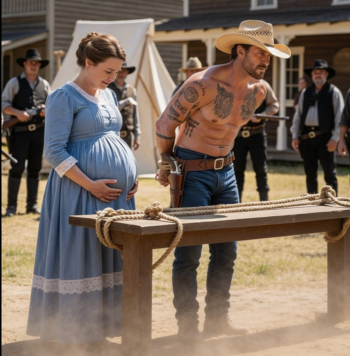 Pregnant Widow Buys Broken Cowboy at Auction… But He Gives Her a Love She Never Expected