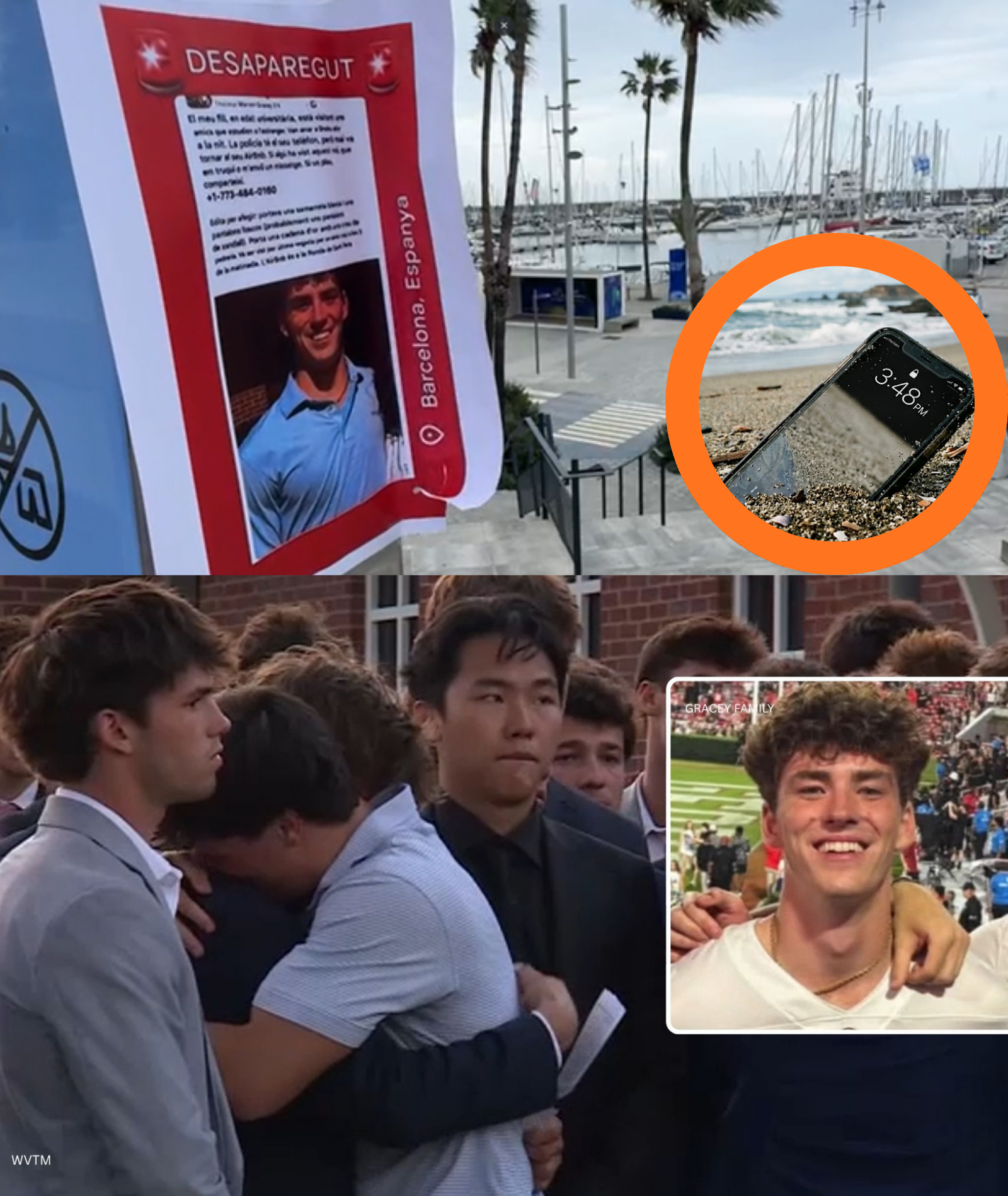 JUST IN: Barcelona police found Jimmy Gracey’s phone in the possession of a CRIMINAL SUSPECT, but have not been able to CONCLUDE it was STOLEN, while the suspect’s IDENTITY has been VERIFIED