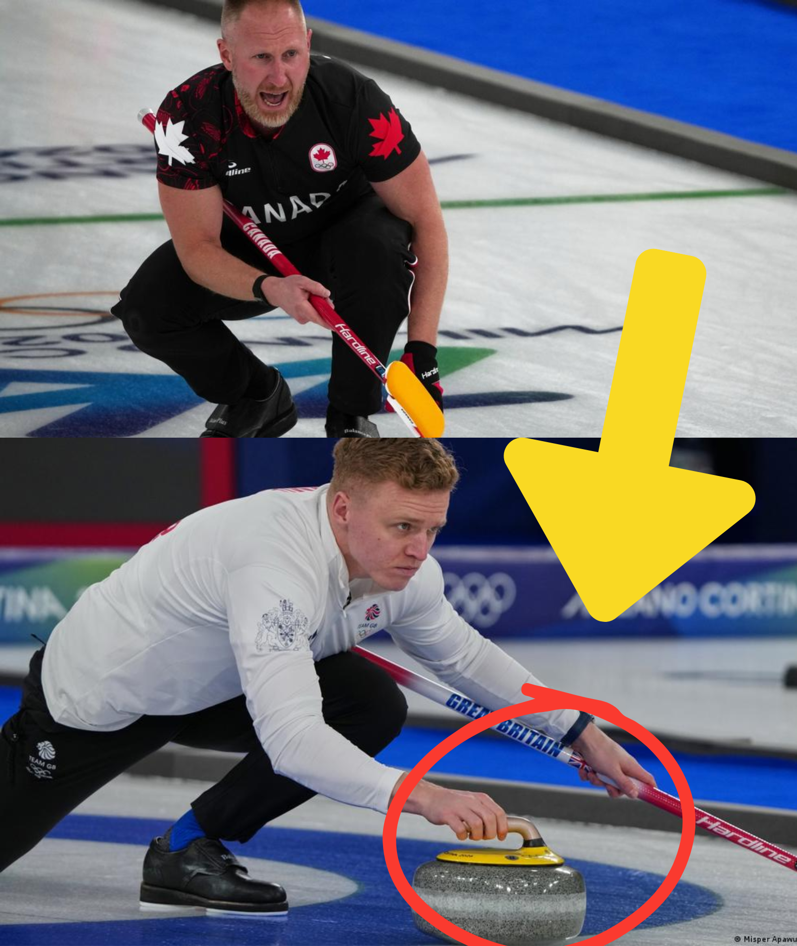 DEVELOPING: Curling controversy at the Winter Olympics deepens as officials review a 3-minute-22-second clip confirming the “double-touch” violation, THE LAST DECISION HAS BEEN MADE