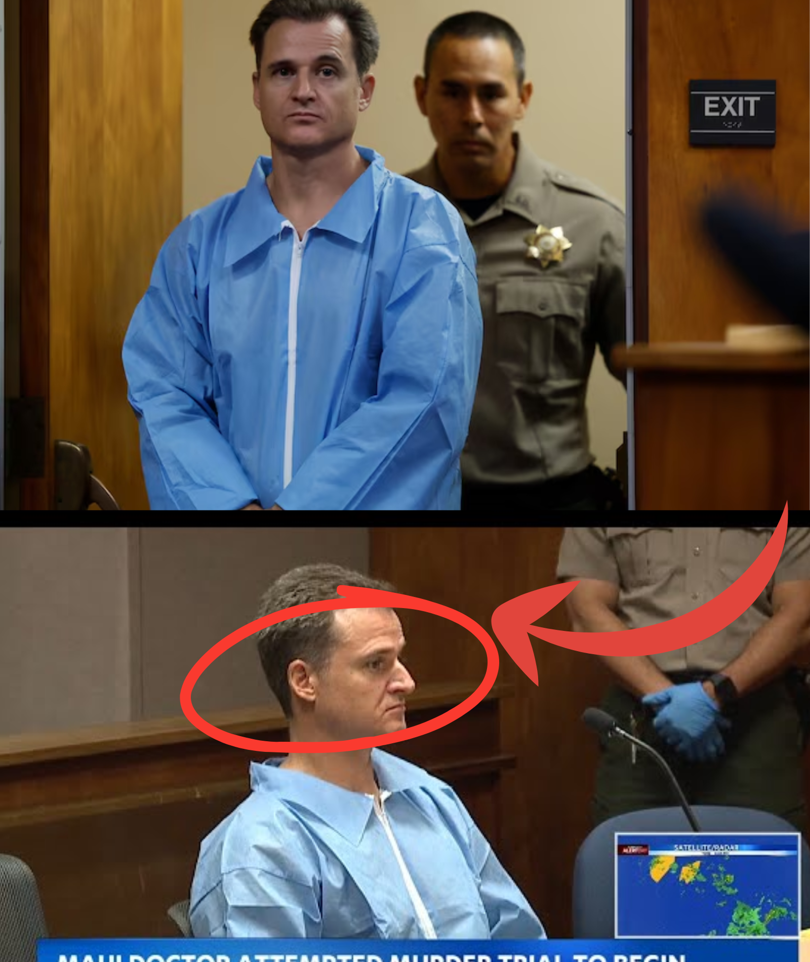 BREAKING: The opening statement has been delivered in the trial of a doctor accused of plotting to kill his wife on a hiking trail in Hawaii, with exactly 12 words revealing the hidden narrative behind the wife’s account