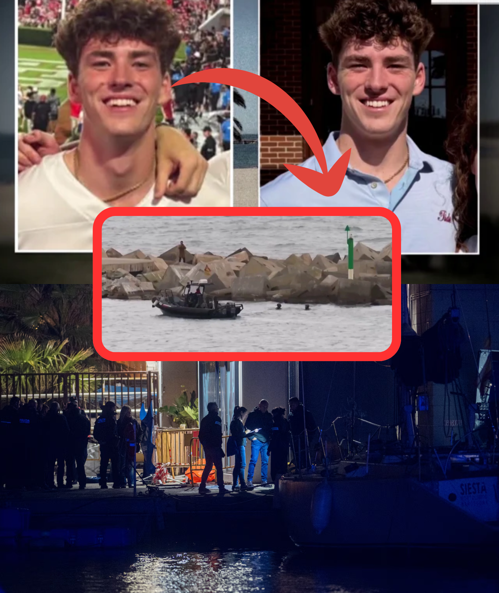 UPDATE 6 MINUTES AGO: Police have discovered a 32-minute video capturing the moment Jimmy Gracey — a 20-year-old student from Alabama — fell into the sea. Observations suggest that external force was involved, with signs of a staged scene, indicating that the fall was not accidental. About one minute after entering the water, the student could still be heard screaming desperately for help, but…