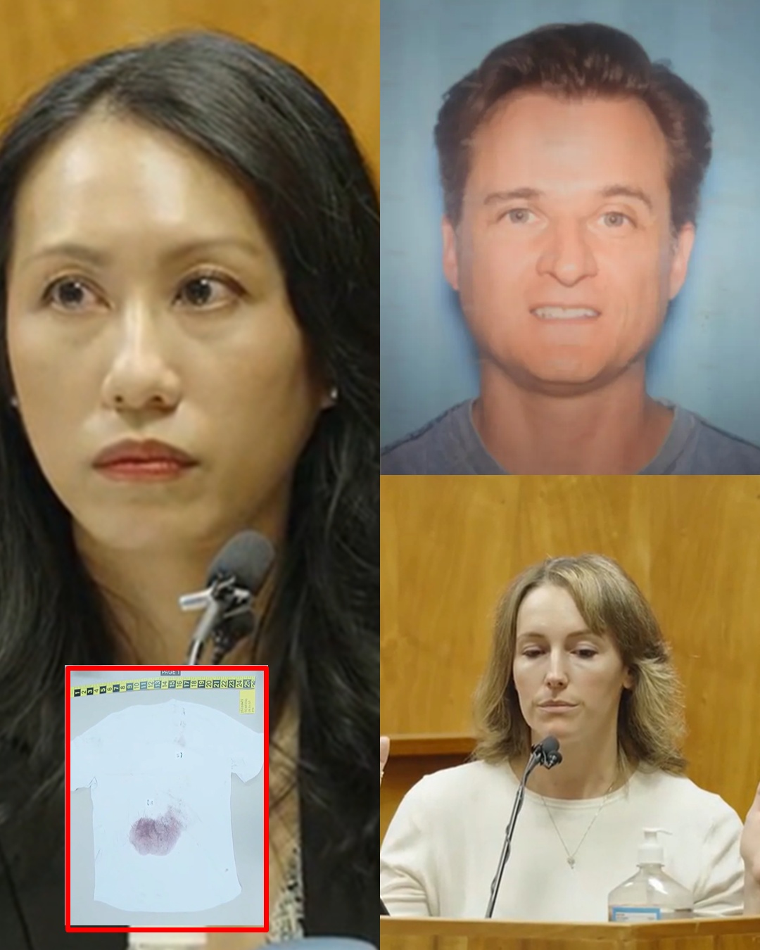 The Hawaiian doctor chose not to bow his head. Instead, he looked directly at the jury and delivered his final, powerful words