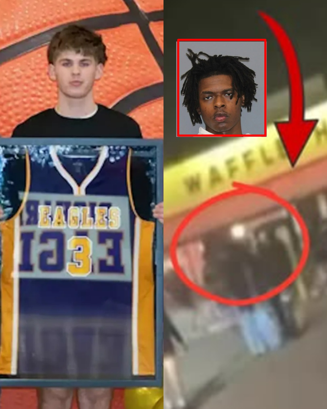 Tragedy at Waffle House: A promising athlete sacrificed his future to save others, while the gunman remains at large. Witnesses from that night revealed a shocking detail