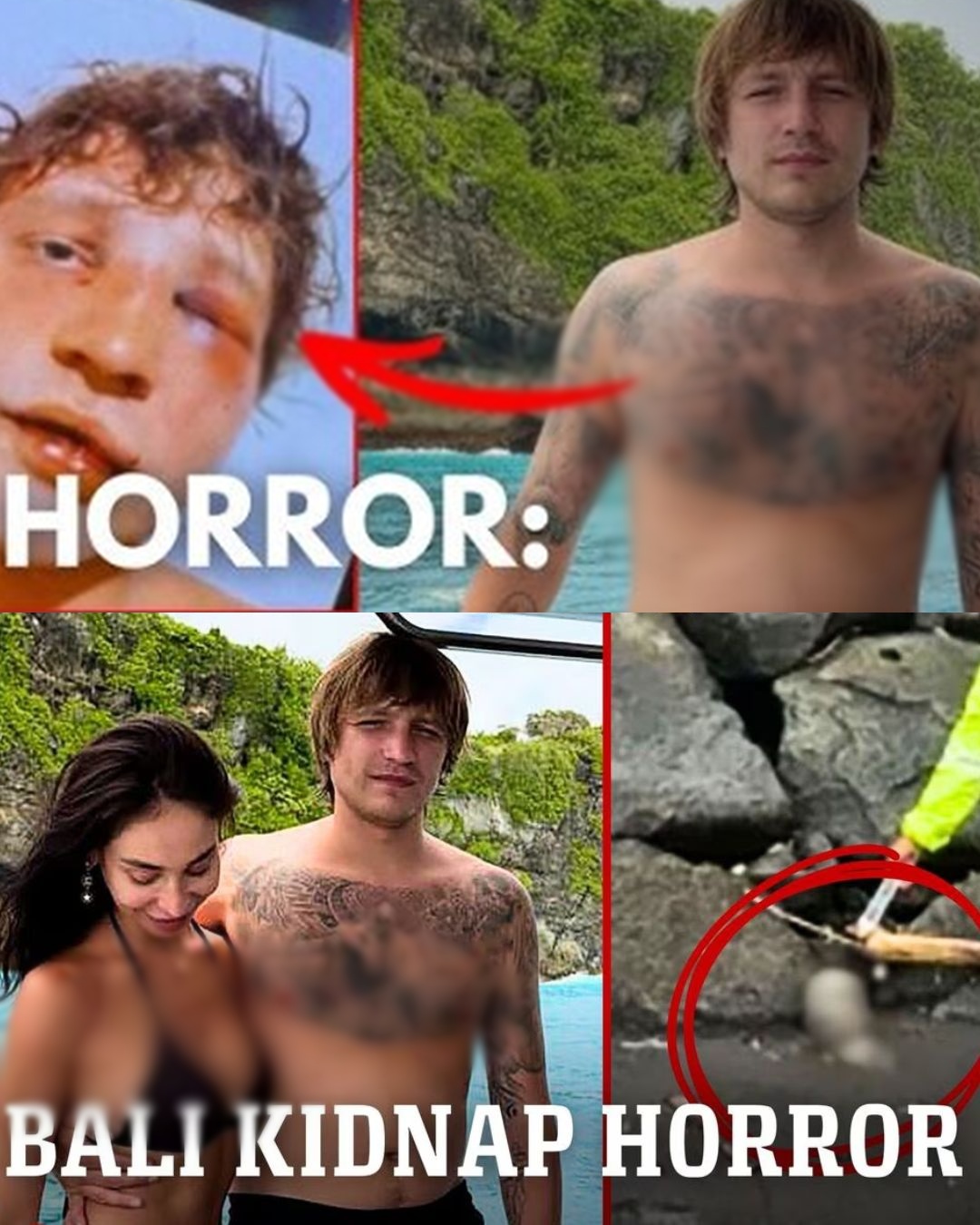 Police on the island of Bali have just released more details in the case involving Ukrainian tourist Igor Komarov