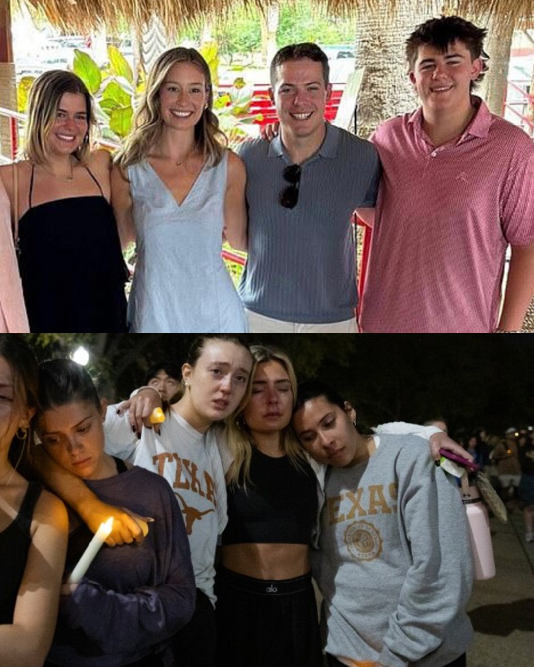 Hundreds of students held a memorial service for their fallen friends. The atmosphere was filled with silence, flowers, and tearful memories as the pain of losing loved ones and friends was palpable. A night of revelry at downtown Austin ended tragically, leaving an enduring void of sadness for the entire student community