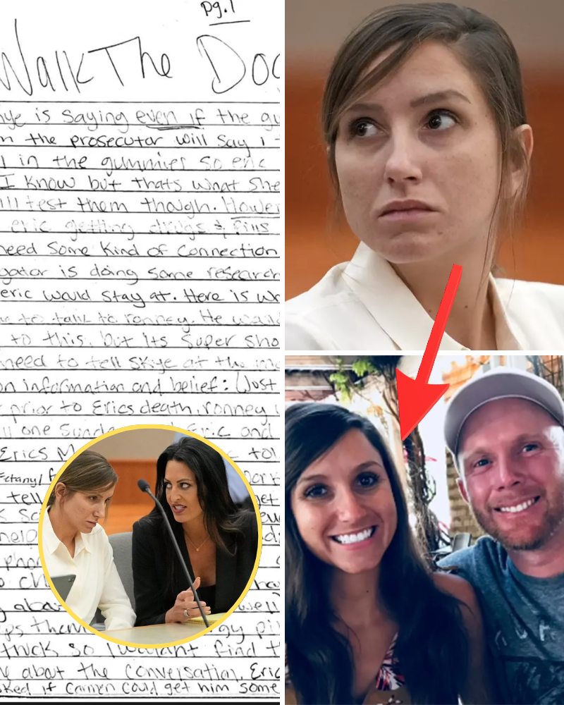 Kouri Richins Claims Alleged Witness Tampering Letter Found in Jail Cell Was Actually Excerpt from Novel