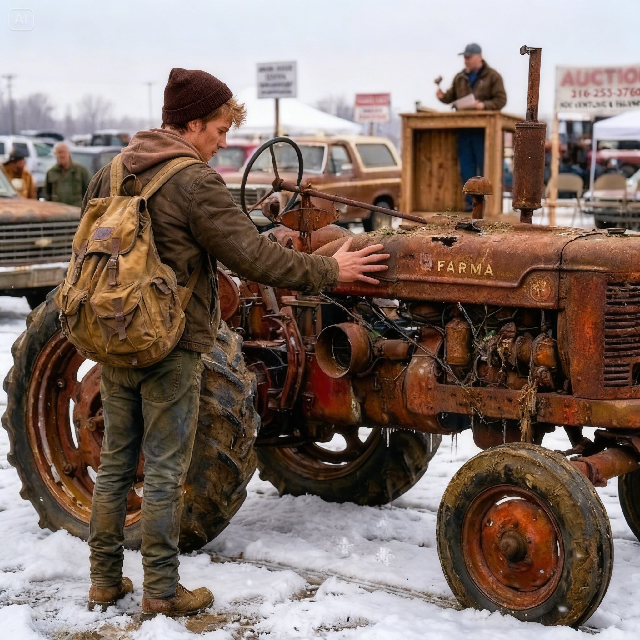 They Mocked an 18-Year-Old for Wasting His Last $90 on a Dead Tractor – Then He Found What Was Hidden Inside