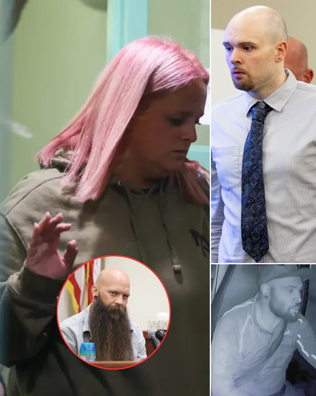 Jurors broke down in tears as the family left the courtroom when the audio of Athena Strand’s final moments with the FedEx truck driver was played