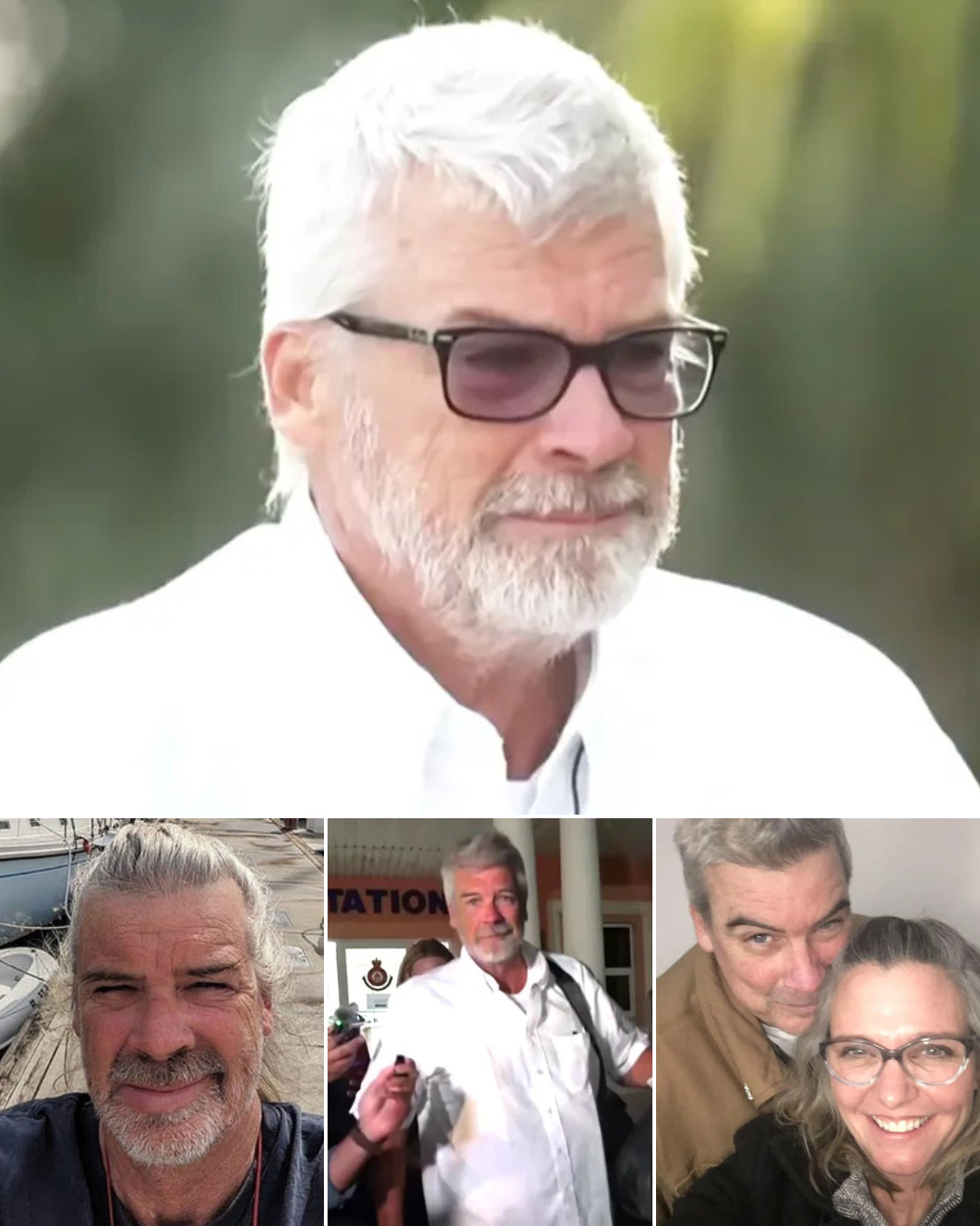 Brian Hooker broke down in tears while speaking about his wife, insisting he remains a suspect for one special reason