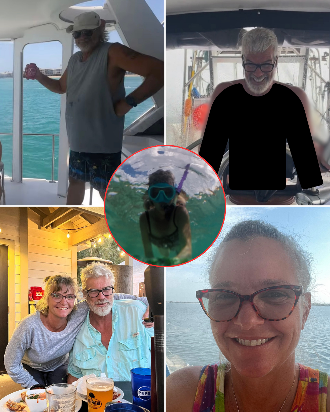 Map Reveal: Brian Hooker has now shared the maps he says pinpoint where his wife disappeared in the Bahamas