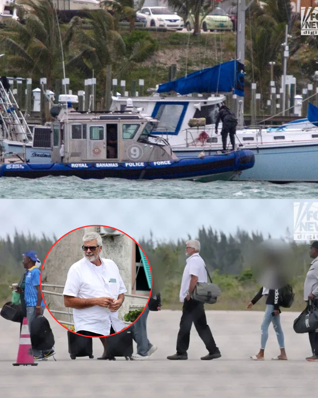 Suspicious behavior by the husband of the woman missing at sea in the Bahamas after returning to the U.S. is now raising new doubts about her disappearance