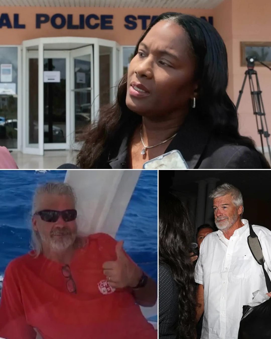 Just In: Brian Hooker has been arrested in the U.S. in connection with the disappearance of his wife in the Bahamas
