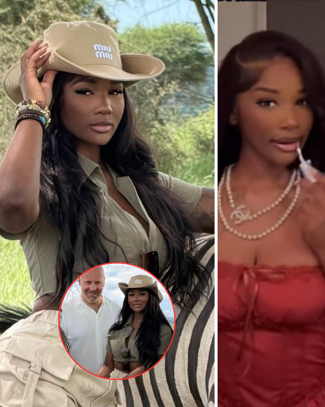 Surveillance video from the mysterious Tanzania d3ath has now been released, and a third figure can be seen after the fiancé