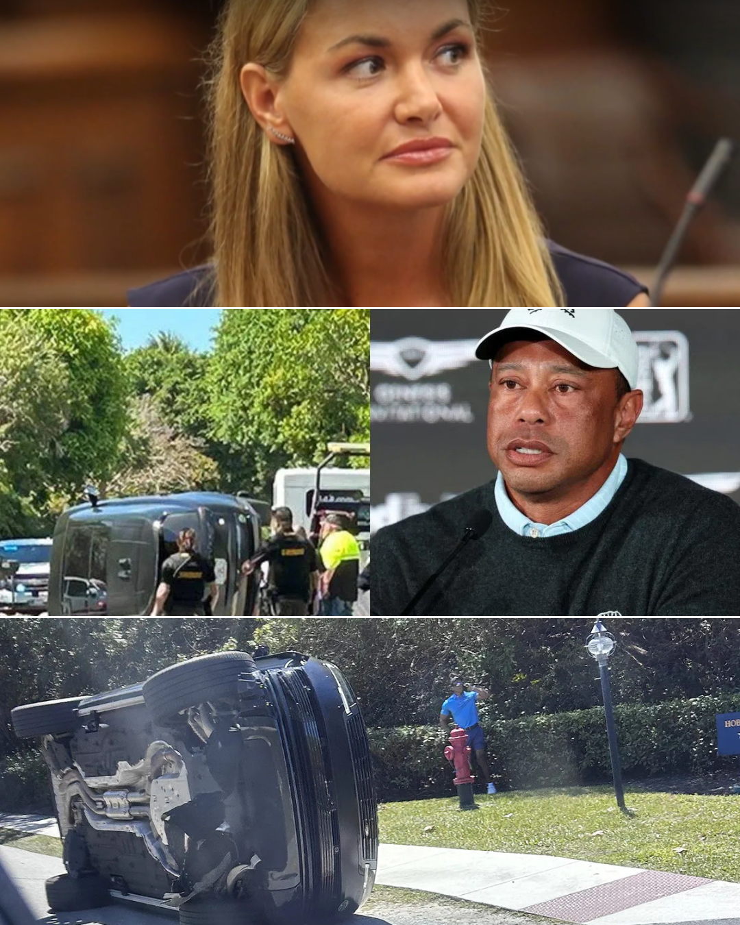 RELATIONSHIP OVER: Tiger Woods’s girlfriend ends their relationship after he was arrested in connection with the car crash