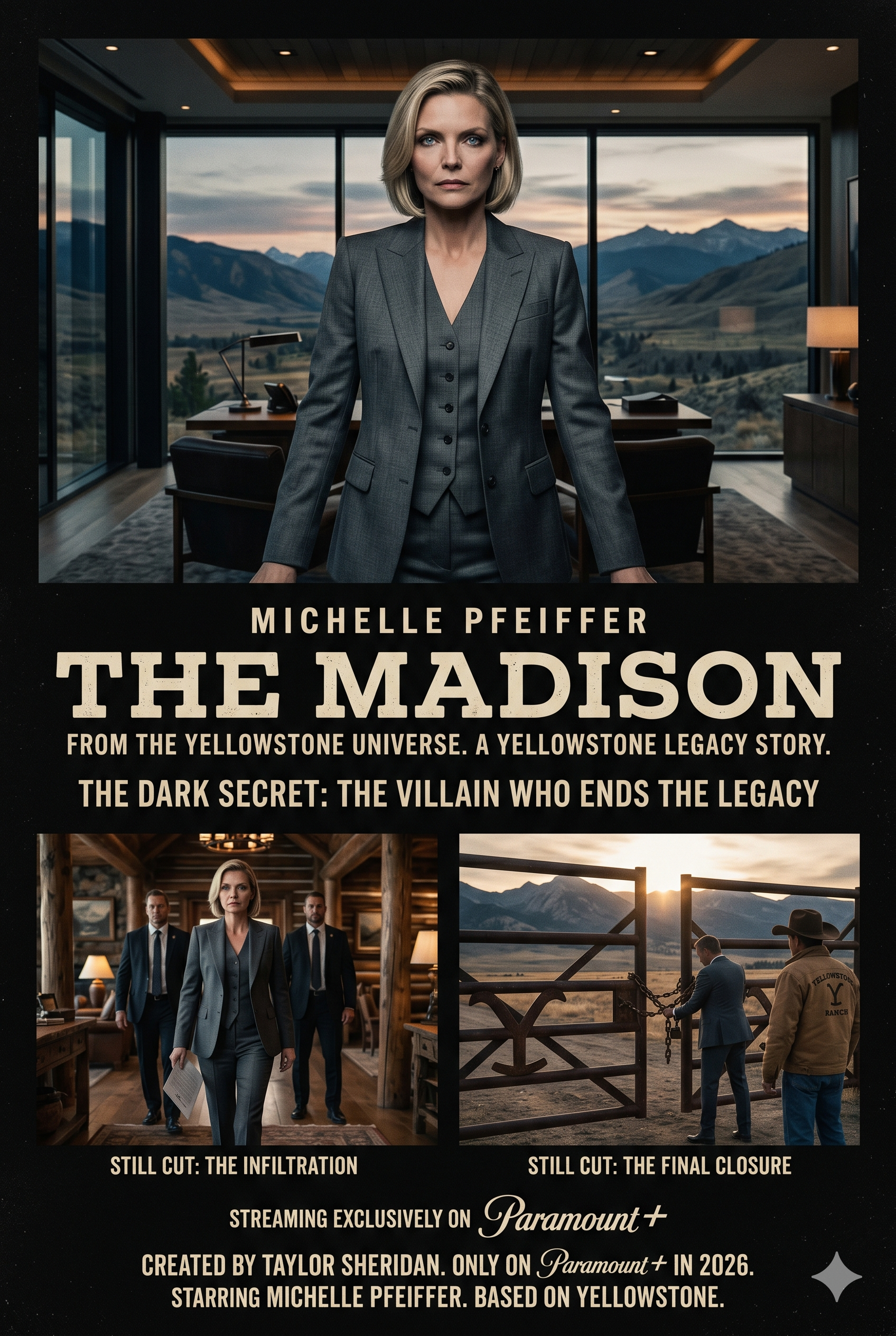 THE DARK SECRET: Michelle Pfeiffer’s Role in The Madison Confirmed as the Villain Who Ends the Yellowstone Legacy!