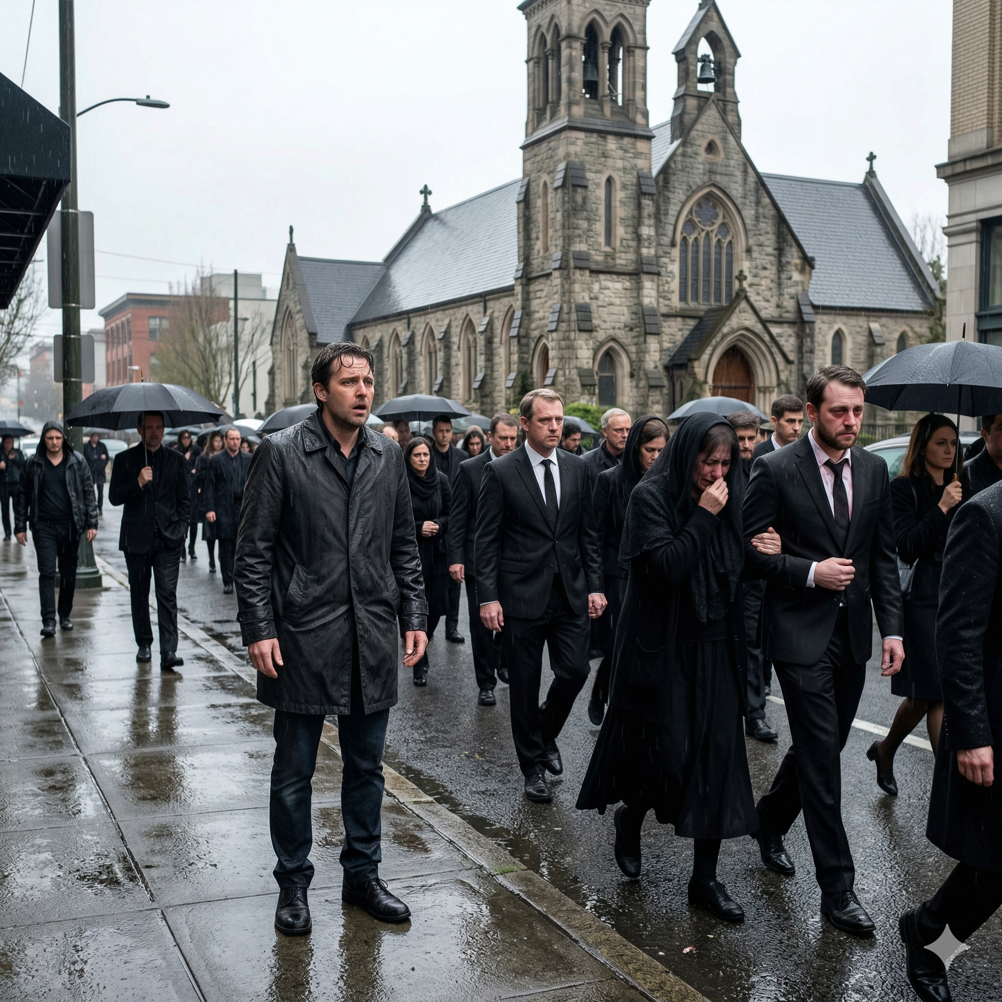 I walked into a chapel and realized I was the guest of honor at my own funeral