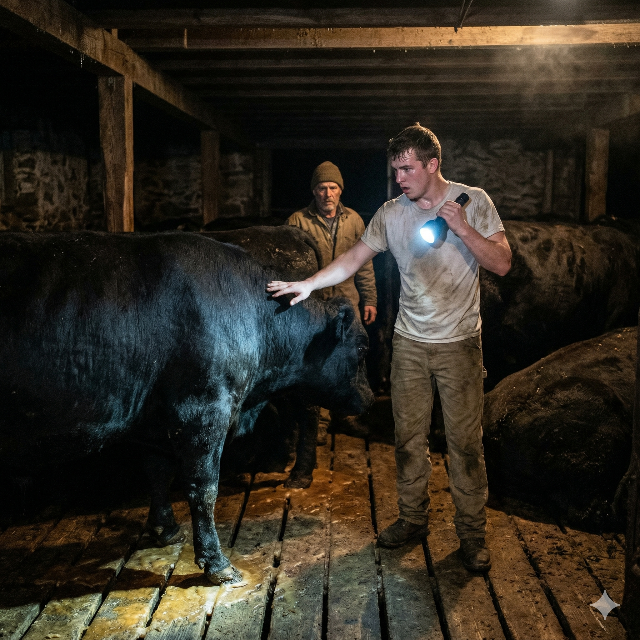 OUR BARN STAYED 90 DEGREES ALL WINTER WITHOUT A HEATER. LAST NIGHT, I FOUND OUT WHY MY FATHER FORBADE US FROM ENTERING