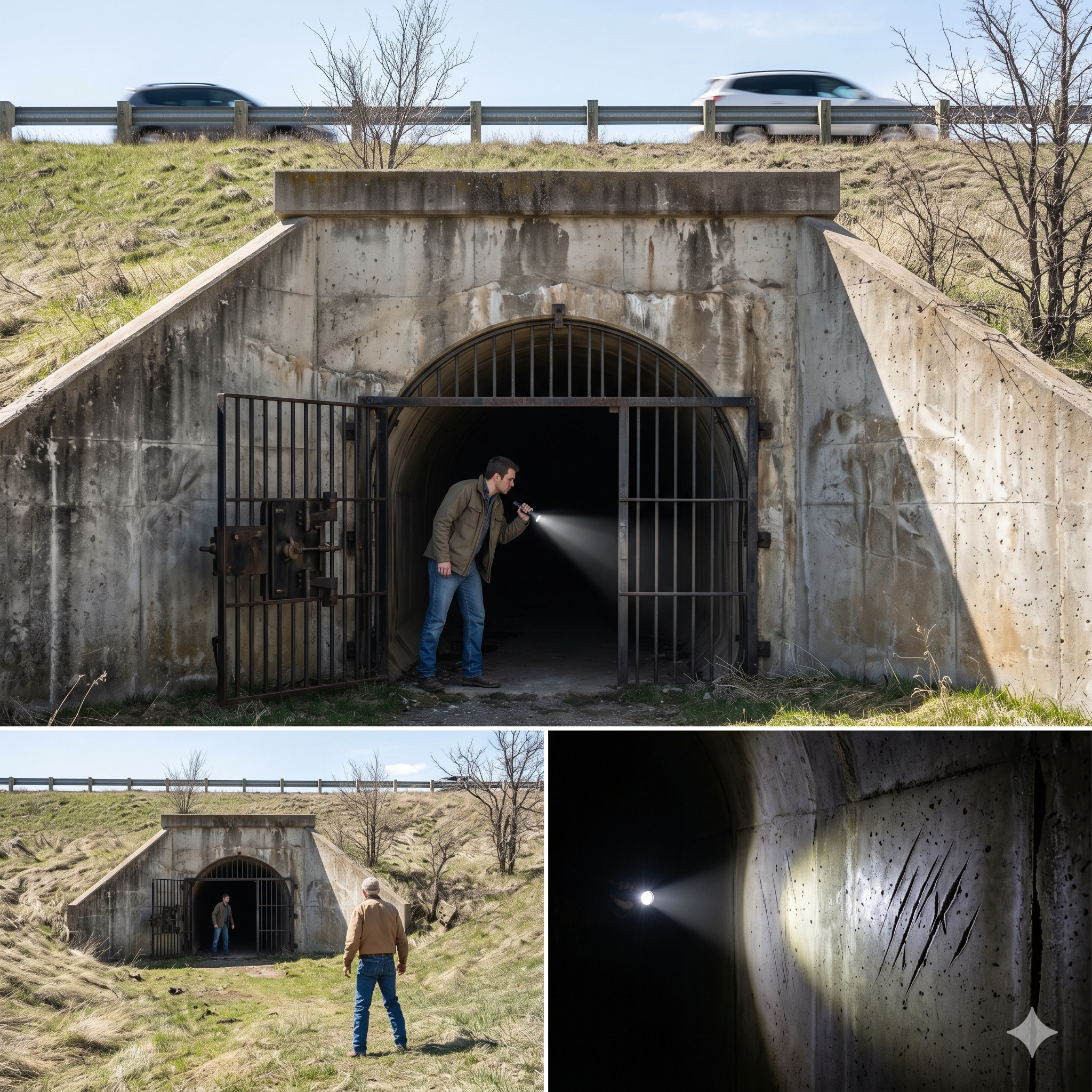 They Left Him the Old Cattle Tunnel No One Used… With One Rule: Don’t Open It During the Night