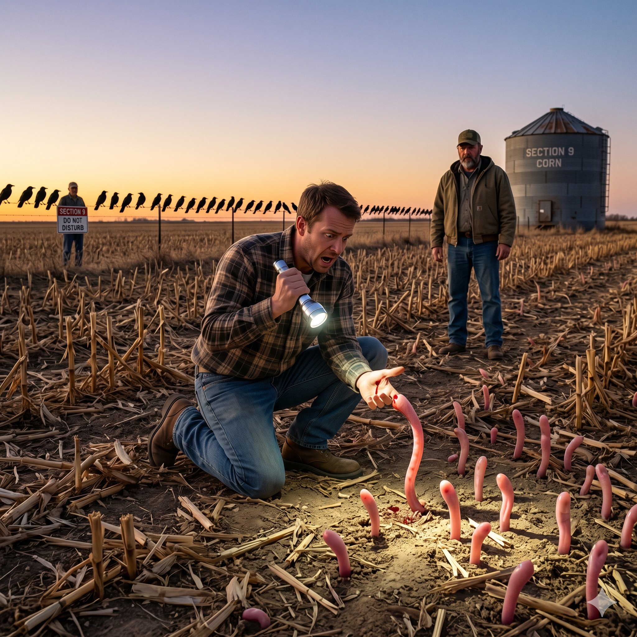 Every Harvest, My Father Burned One Perfect Field… The Year I Stopped Him, Something Grew That Shouldn’t Exist