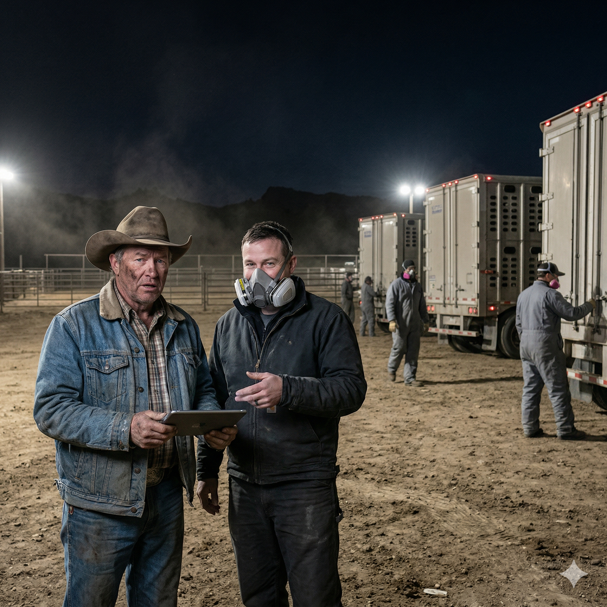 I sold my 500-head herd at 2 AM to save my ranch. Now the highway patrol is calling me about 10 empty trucks and a missing driver