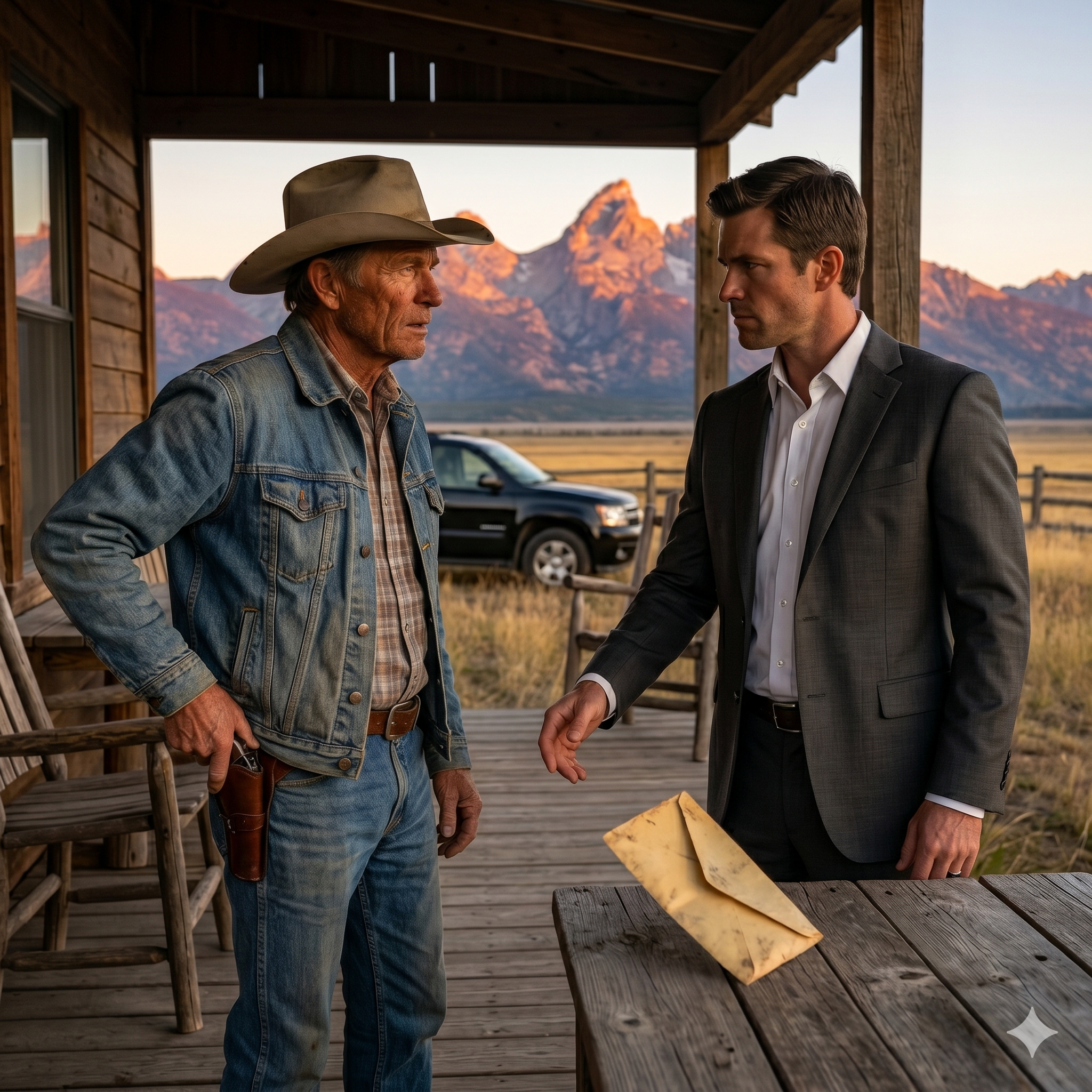 The Cowboy Refused to Sell His Land… Then His Own Son Came Back Claiming It Was Never His