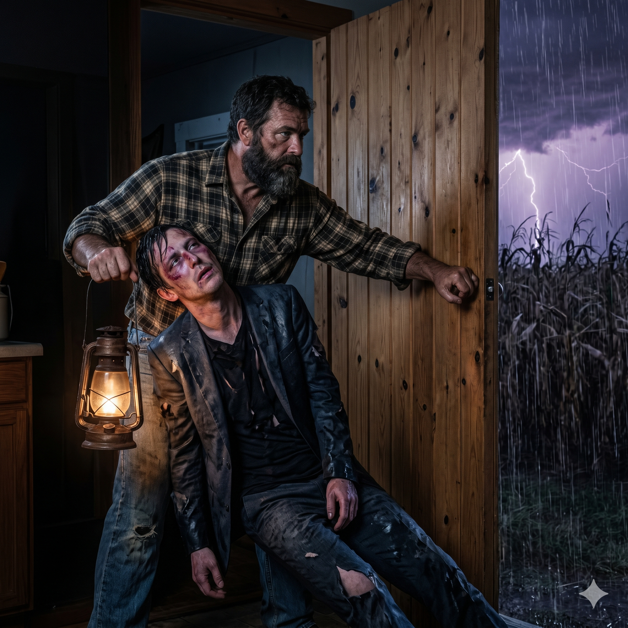 The Farmer Who Saved a Stranger in the Storm… Learned the Man Was the Reason His Wife Disappeared