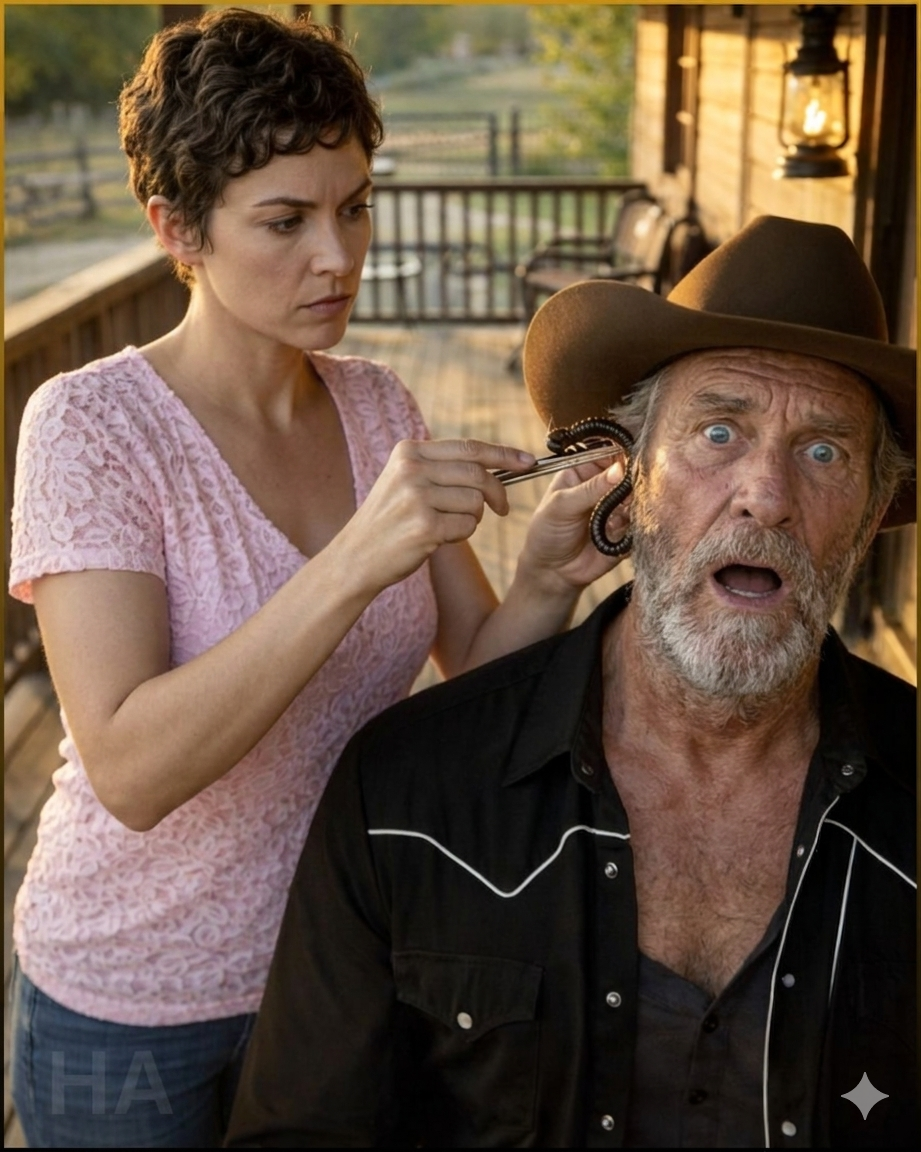 For $50, a Montana cowboy bought an overweight wife, unaware he had just purchased a hidden assassin. On their wedding night, when she removed a ‘strange creature’ from his ear, the horrifying secret of the hunters gradually came to light. A fierce battle for survival began