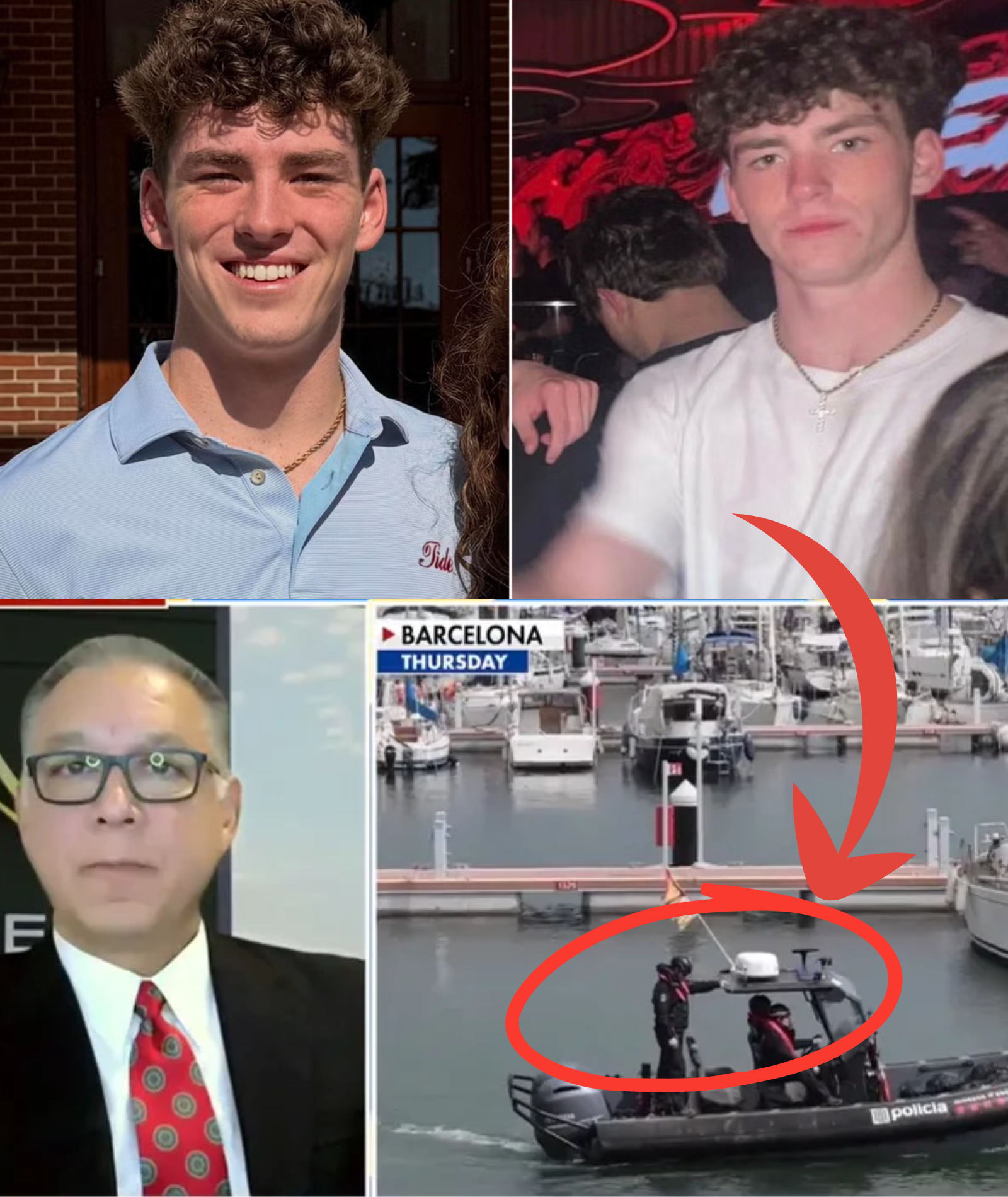 LATEST: The forensic examination results have been released in the case of the University of Alabama student who went missing in Barcelona and was murdered