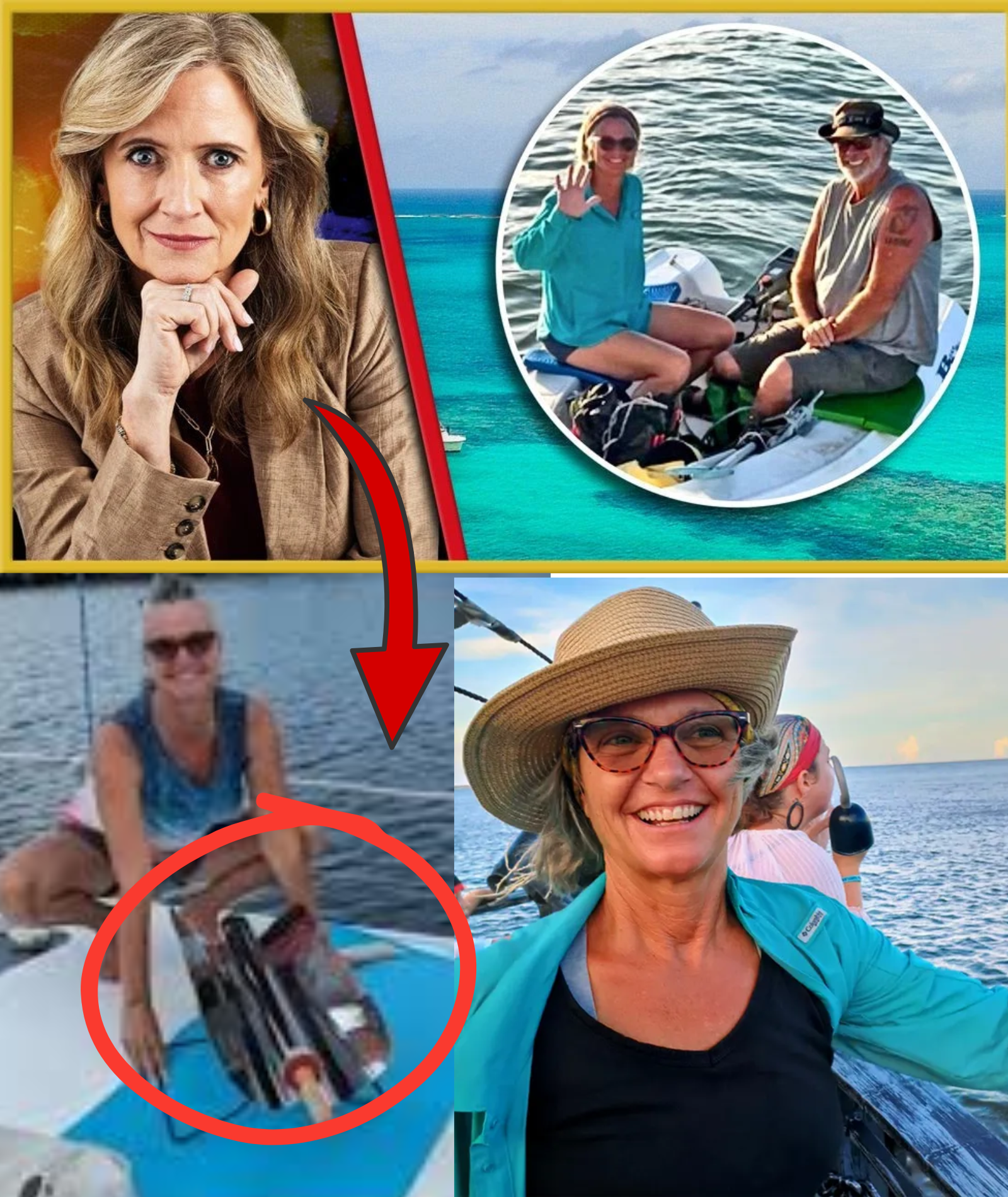 BREAKING: Surveillance Video of the Last 24 Hours Emerges — American Tourist in the Bahamas Displayed STRANGE Behavior, Was Seen with a Man Before FALLING INTO THE SEA