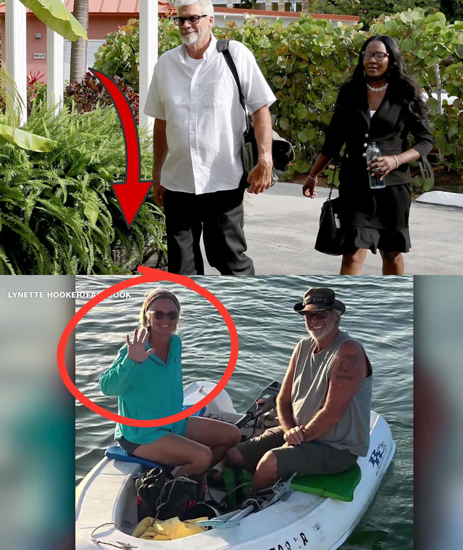 LATEST: Husband RE-ARRESTED in disappearance of U.S. woman as 33-SECOND VIDEO reveals alleged push into sea