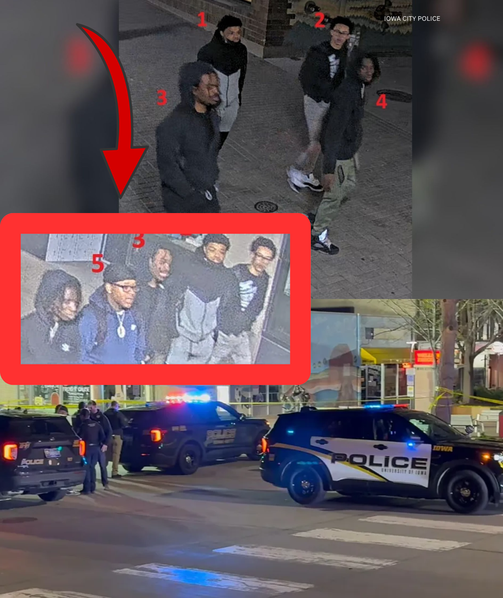 URGENT: Five injured in shooting near the University of Iowa — including three students, FORENSIC CONCLUSIONS are in as the suspect’s IDENTITY emerges