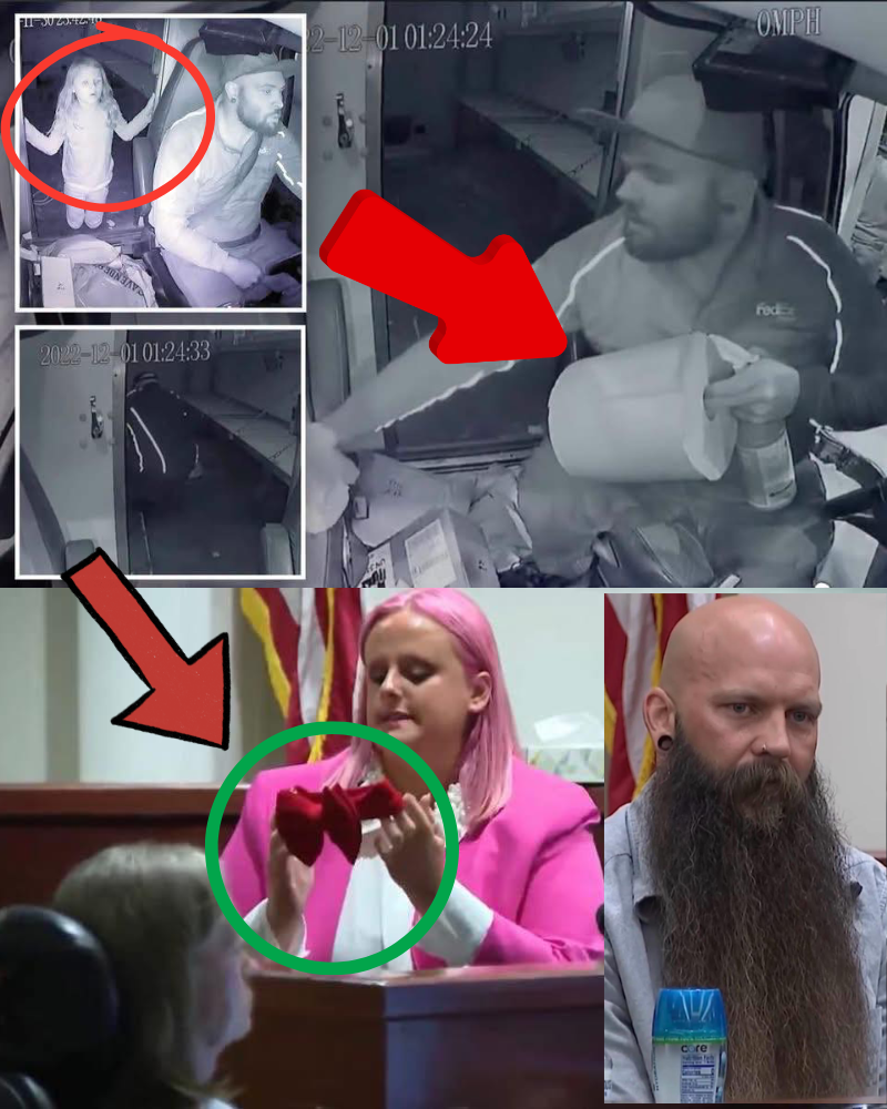 BREAKING NEWS: CCTV footage from the courtroom shows Athena Strand REPEATED THE SAME QUESTION TO Tanner Horner more than 3 times during the journey before she was murdered.