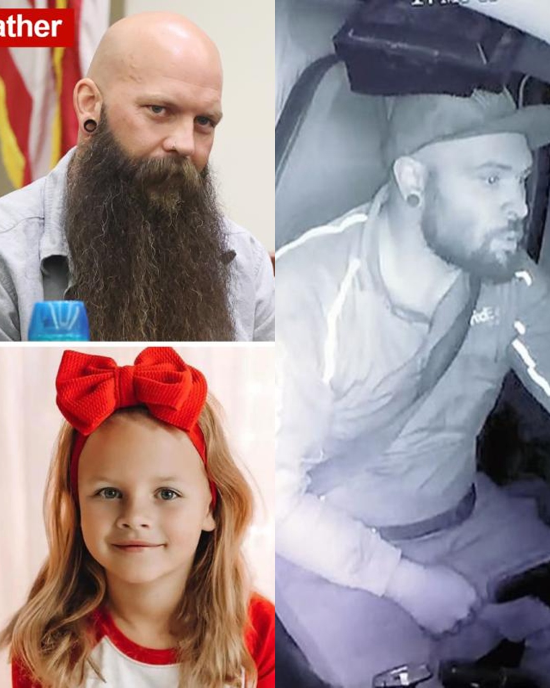 Athena Strand’s father, choked with emotion, faced his murderer, the former FedEx driver, in court