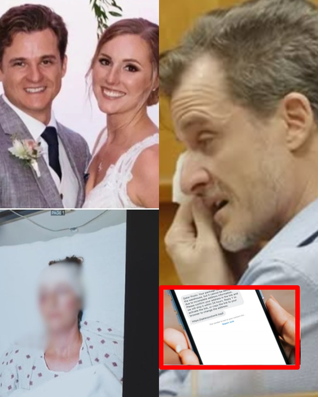 BREAKING NEWS: A series of disturbing messages emerge before the doctor attacked his wife: Each word is chilling