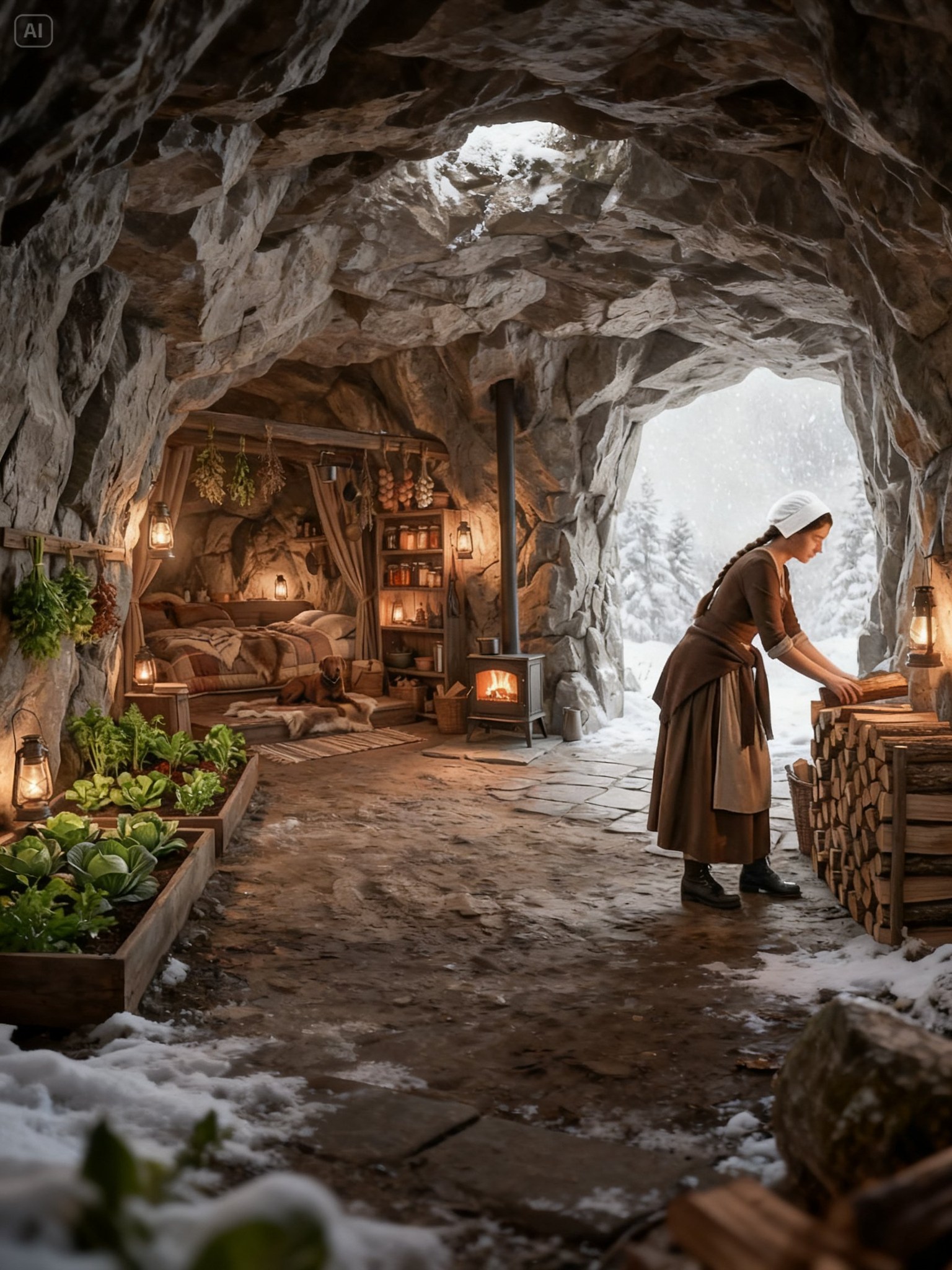 Part 2: They laughed at her stable—until a 2-meter-thick snowstorm hit and they had to beg to take shelter inside