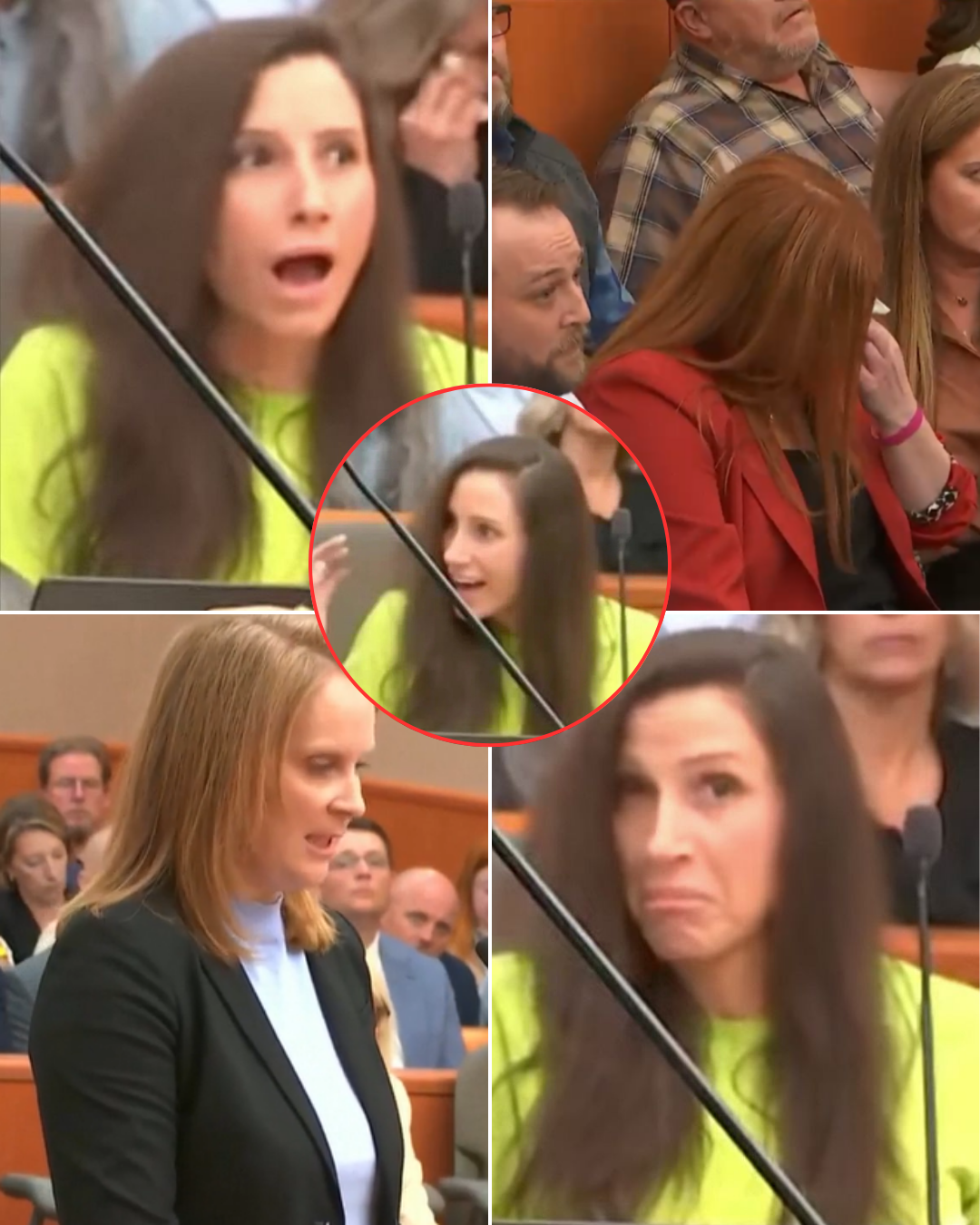 Kouri Richins suddenly laughed out loud as her sister-in-law cried in court, but just 5 minutes later, she was the one sobbing