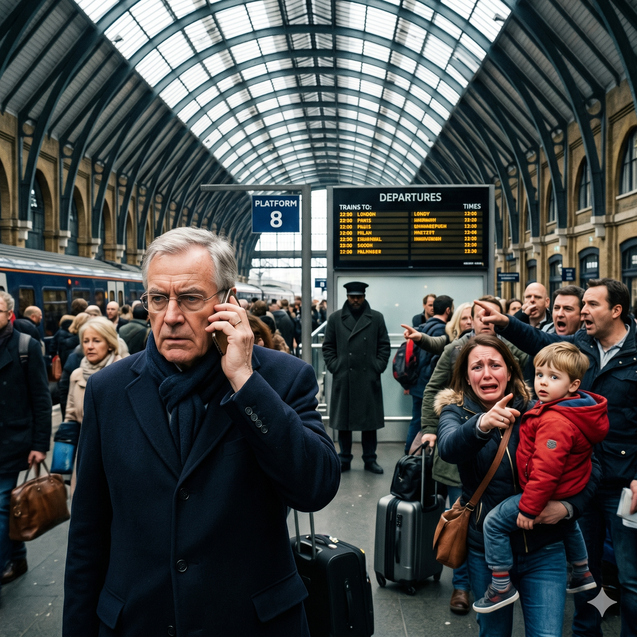 I FOUND MY DAUGHTER CRYING AT A TRAIN STATION WITH MY GRANDSON… THEN HER HUSBAND SAW WHO I CALLED