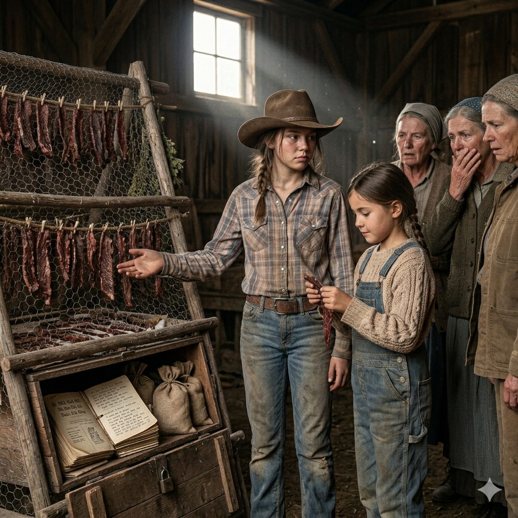 THE DRIED MEAT STAND OF THE ORPHANED SISTERS: FROM SARCASTIC REMARKS TO A SHOCKING TRUTH THAT MADE THE ENTIRE VILLAGE