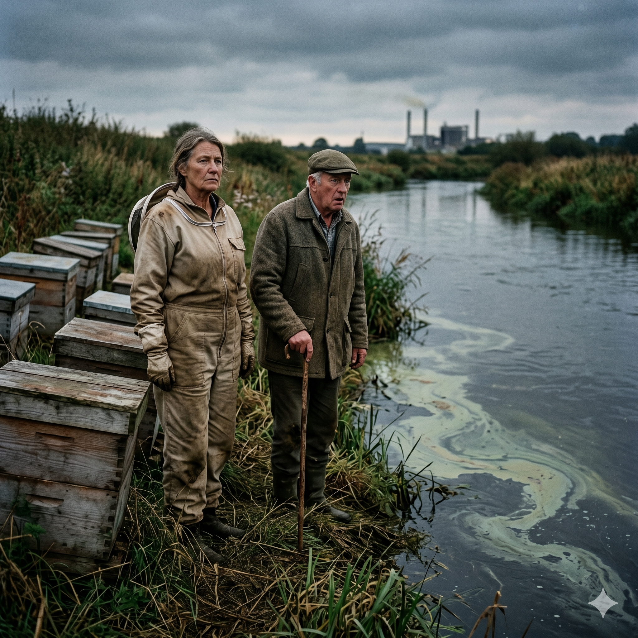 They Said Her Beehives Were Pointing the Wrong Way… Until the Chemicals Reached the River