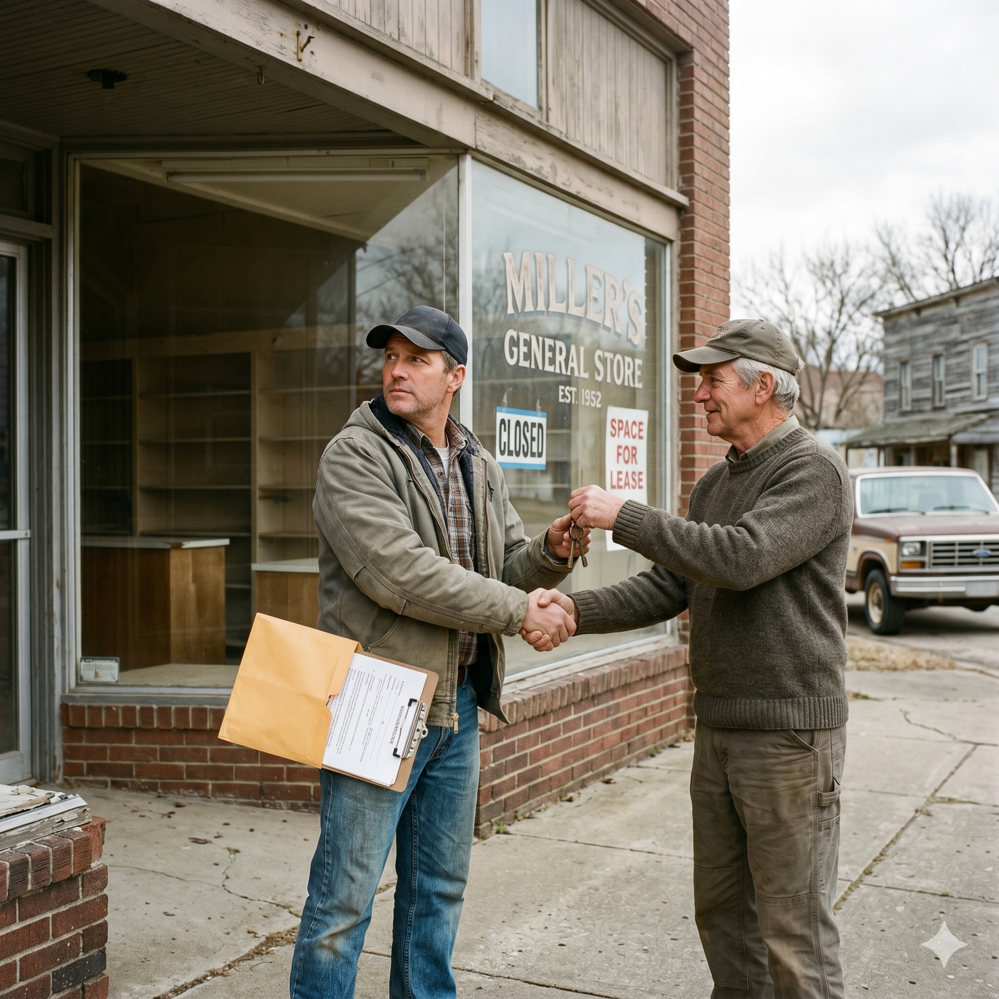 He Refused to Buy More Land and Bought the Empty Grocery Store Instead