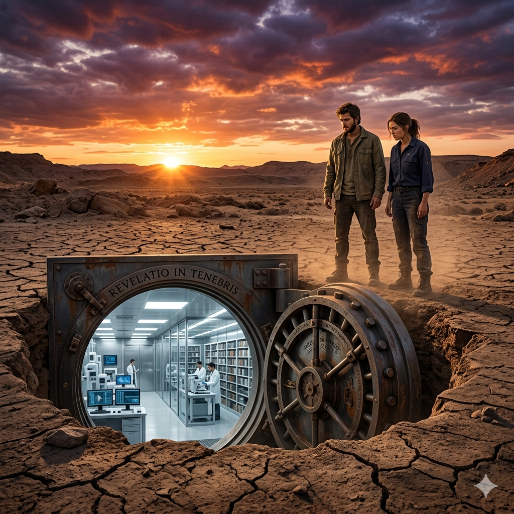 The twins’ legacy from barren land and the astonishing secrets inside the modern underground vault