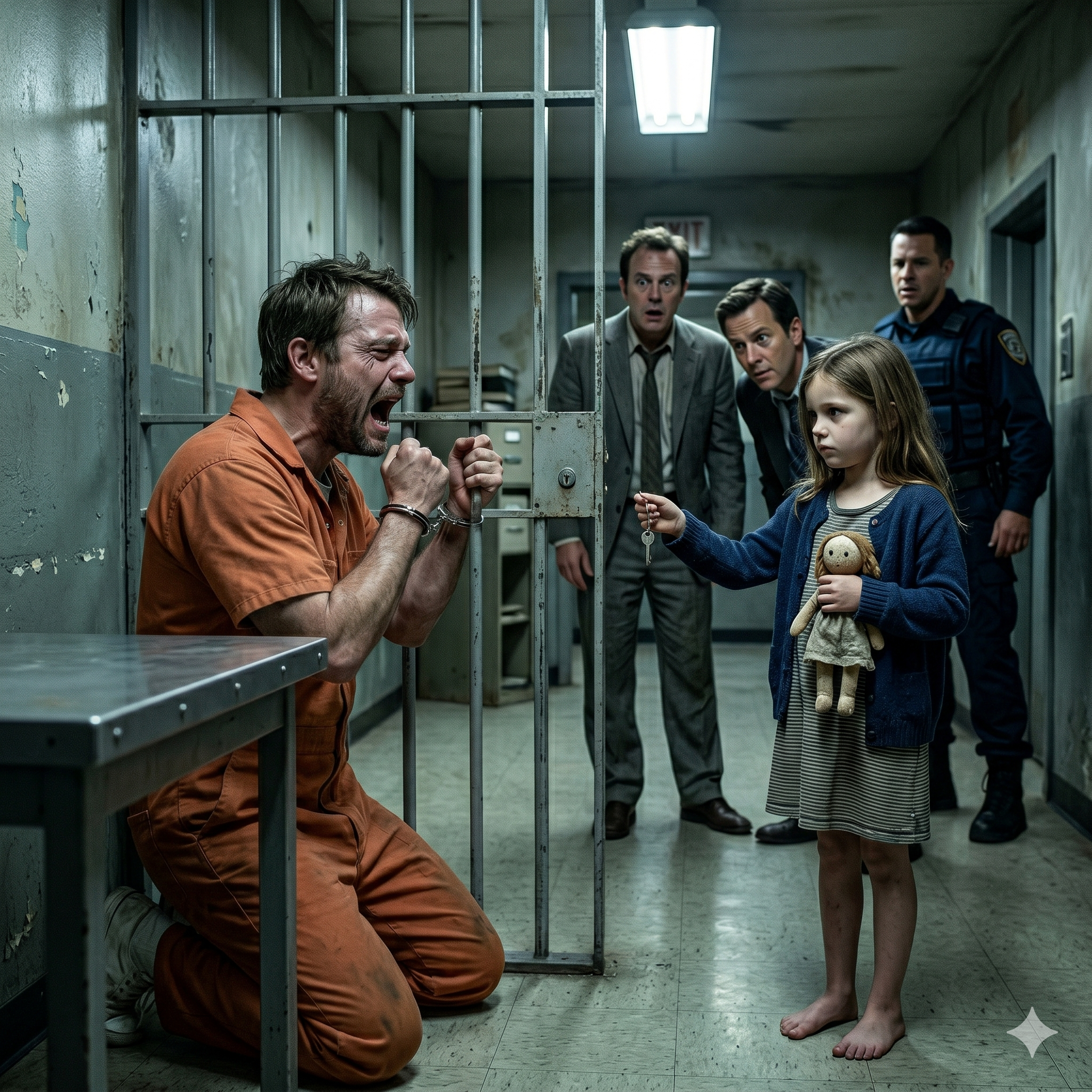 EVERYONE THOUGHT THE GIRL CAME TO SAY GOODBYE… BUT SHE CAME TO SAVE HER FATHER